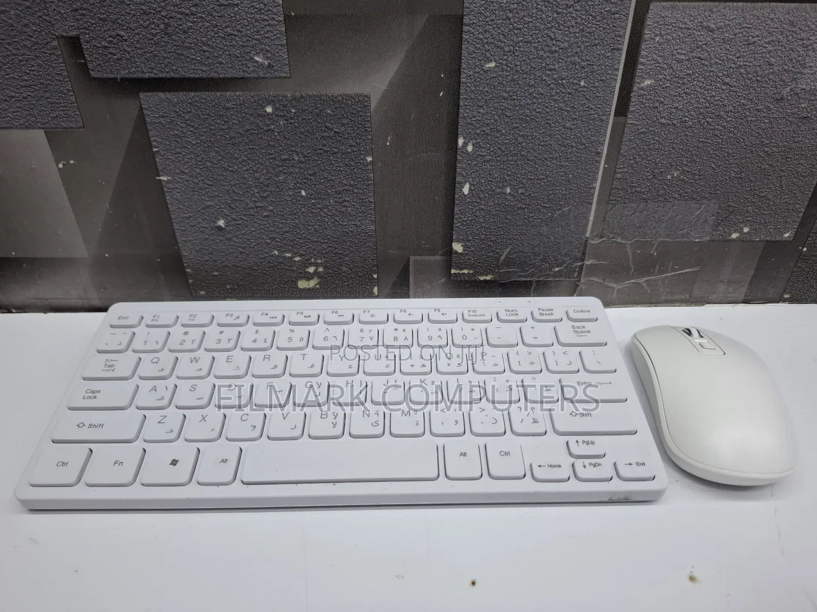 2.4g Wireless Keyboard Mouse Set For Convenient Office Use
