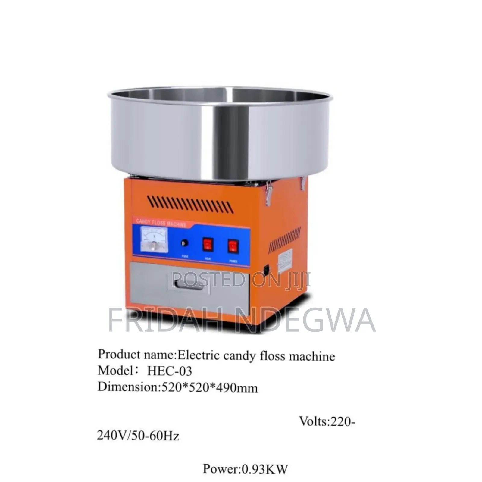Electric Candy Floss Machine