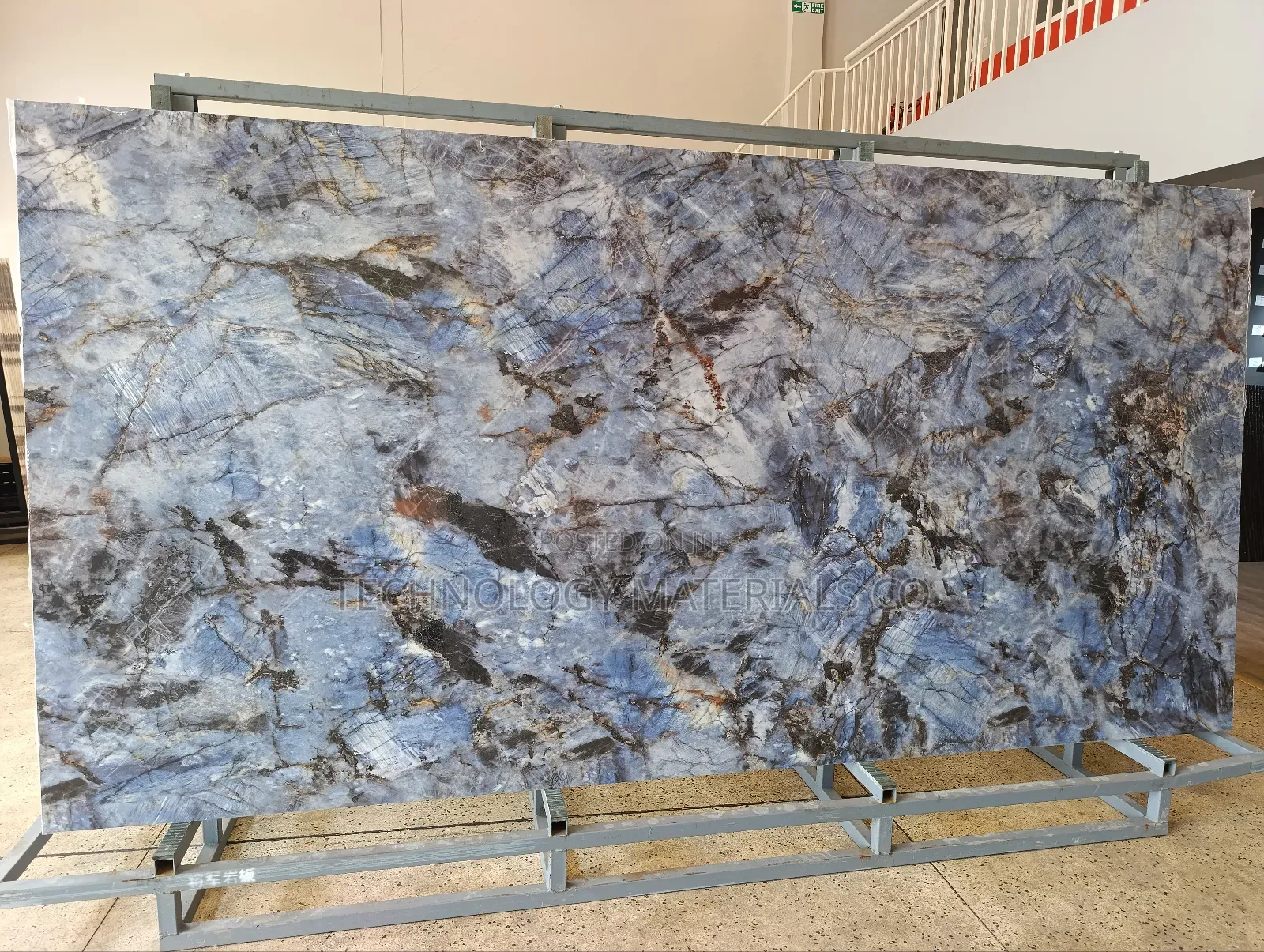 Azure Blue Island Sintered Stone(320cm * 160cm * 12mm)