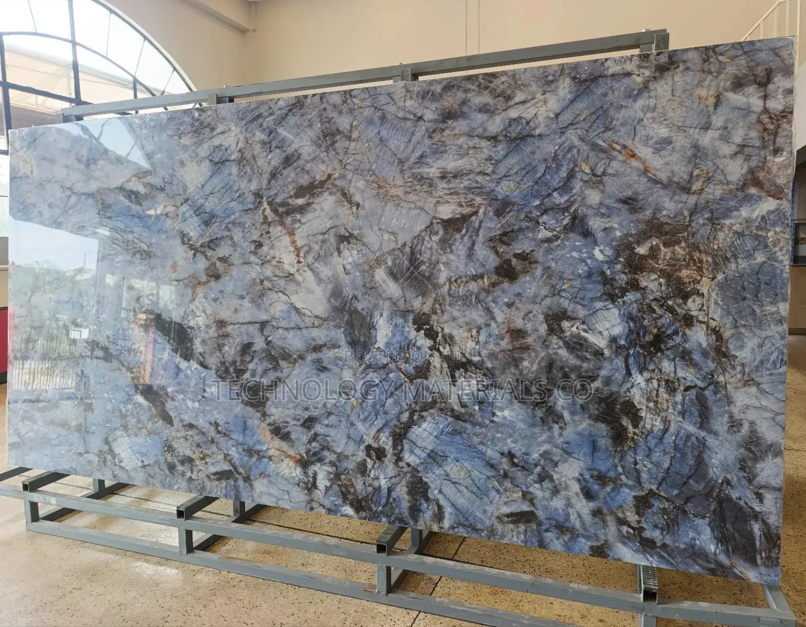 Azure Blue Island Sintered Stone(320cm * 160cm * 12mm)