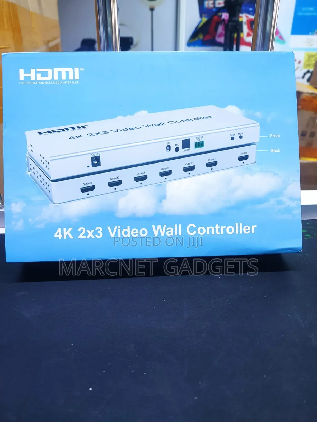  Hdmi 2×3 Video Wall Controller to Combine 6 Screens to 1 Image
