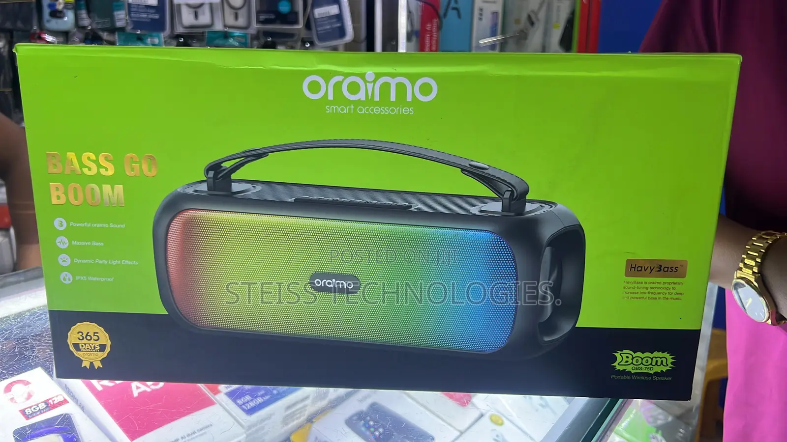 Oraimo Go Bass Boom.