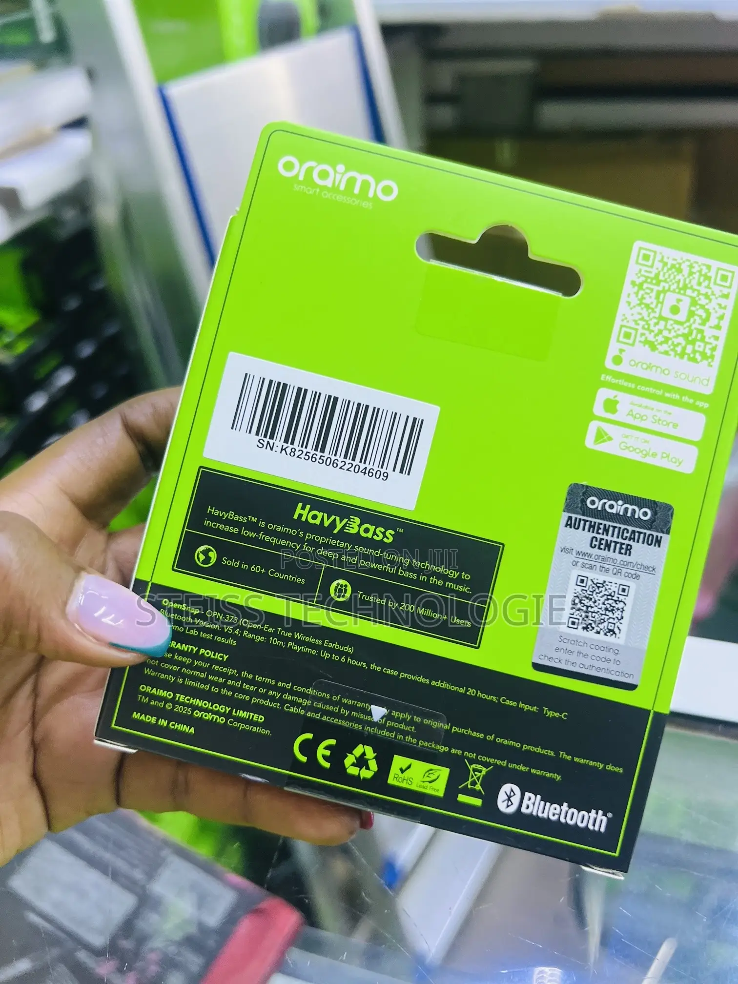 Oraimo Wireless Ear Cuffs