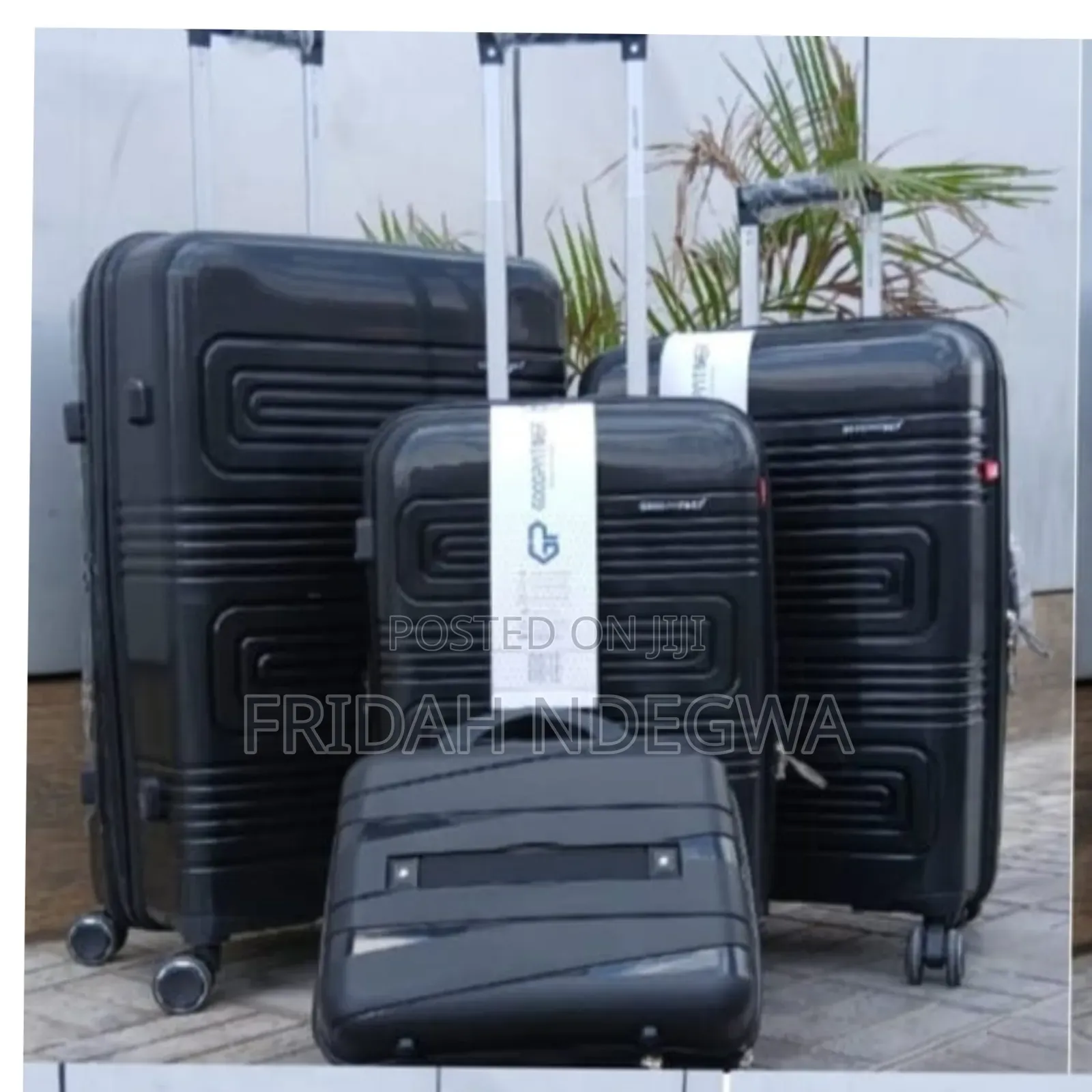 4 in 1 Unbreakble Laxurious Rubber Suitcase Travel Bag Size 4