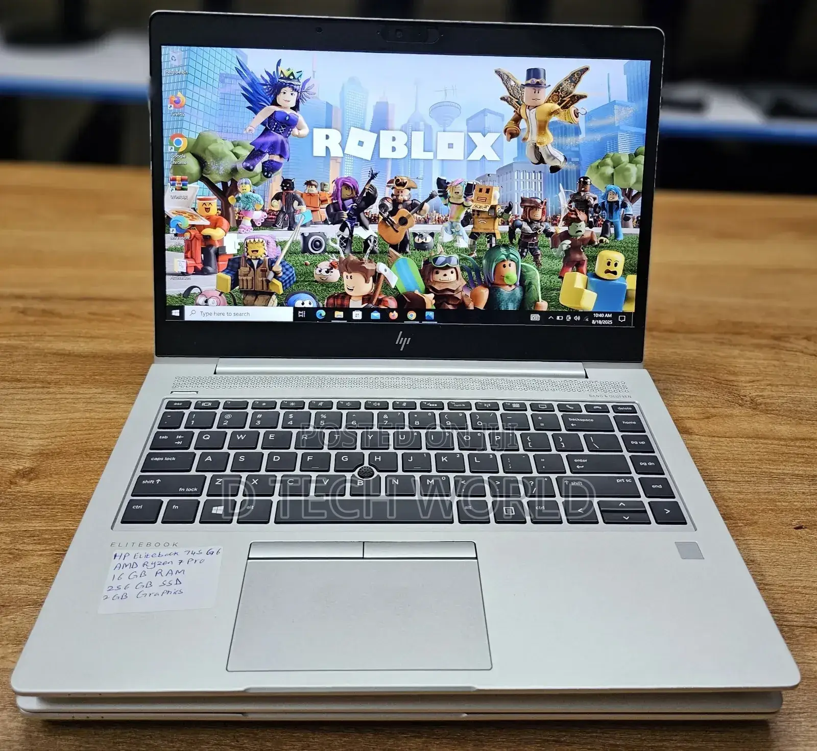 Laptop HP EliteBook 745 G6 16GB AMD Ryzen 7 SSD 256GB