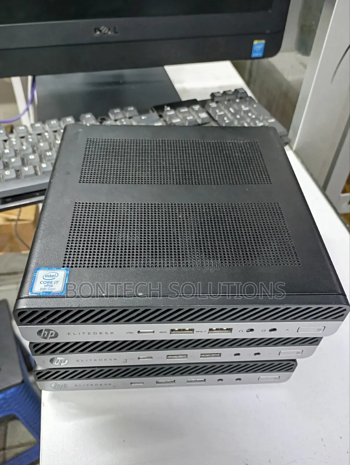 Desktop Computer HP EliteDesk 800 G3 8GB Intel Core I7 SSD 256GB