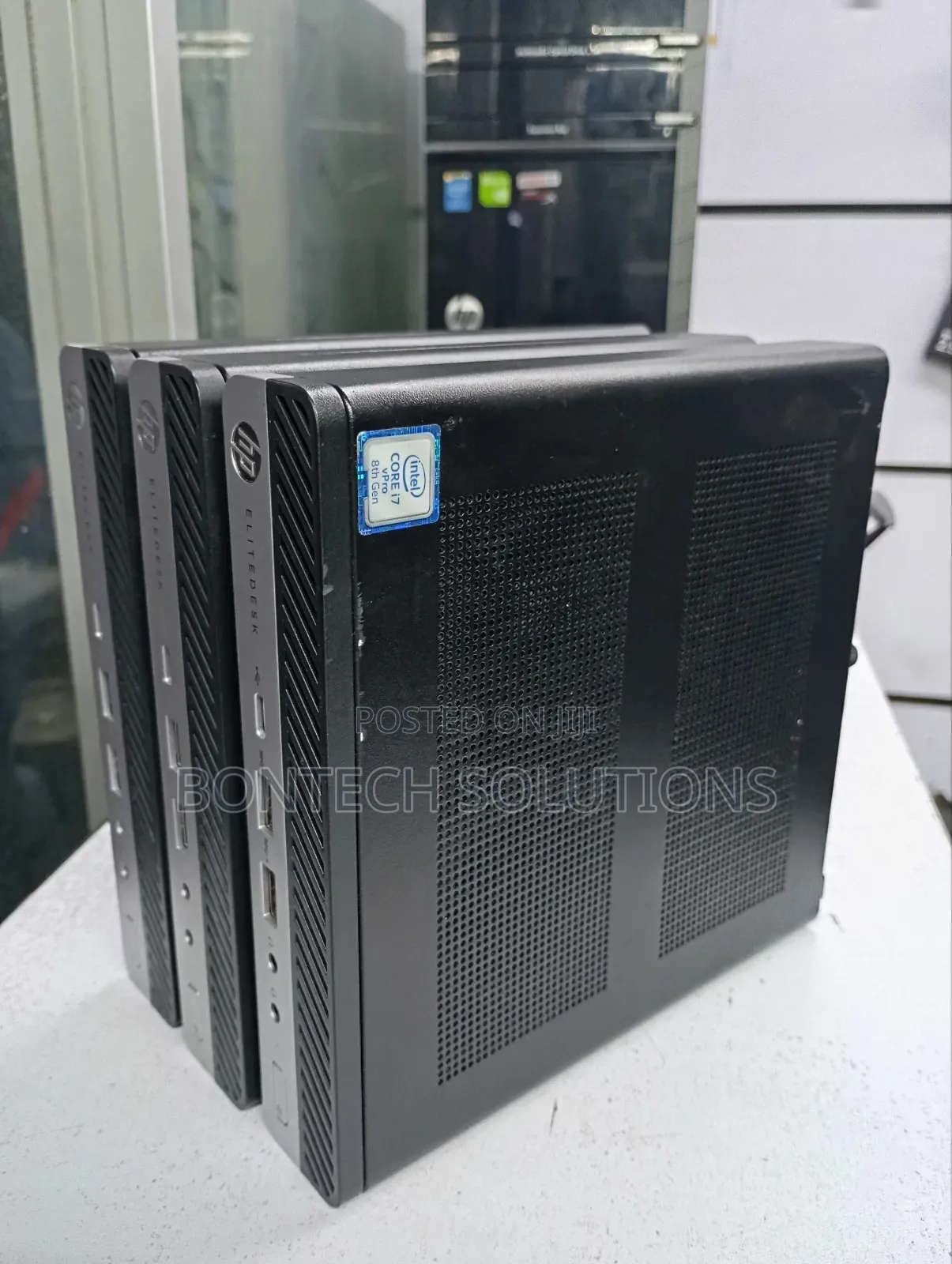 Desktop Computer HP EliteDesk 800 G3 8GB Intel Core i5 SSD 256GB