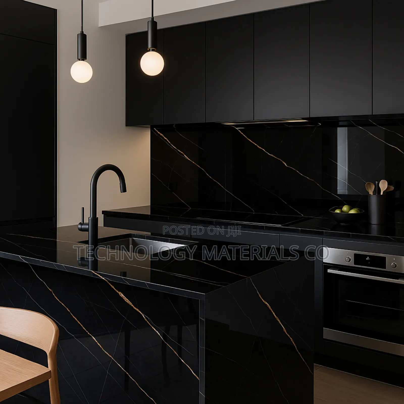 Sahara Noir Sintered Stone 3.2m By 1.6m