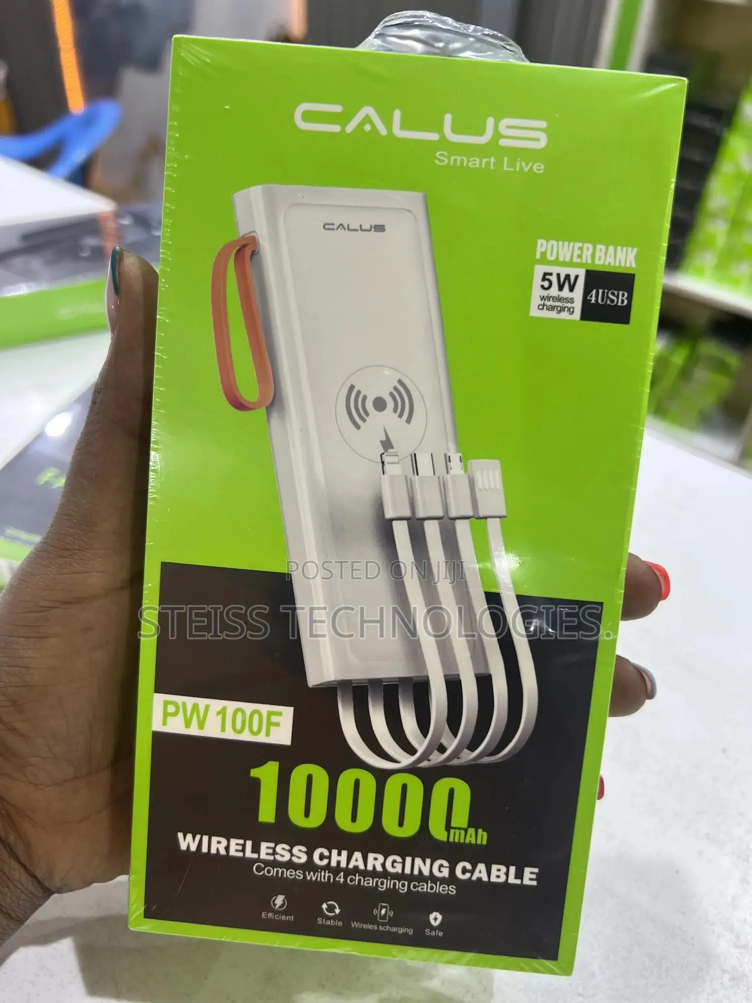 Wireless Charging 10000mah Powerbank