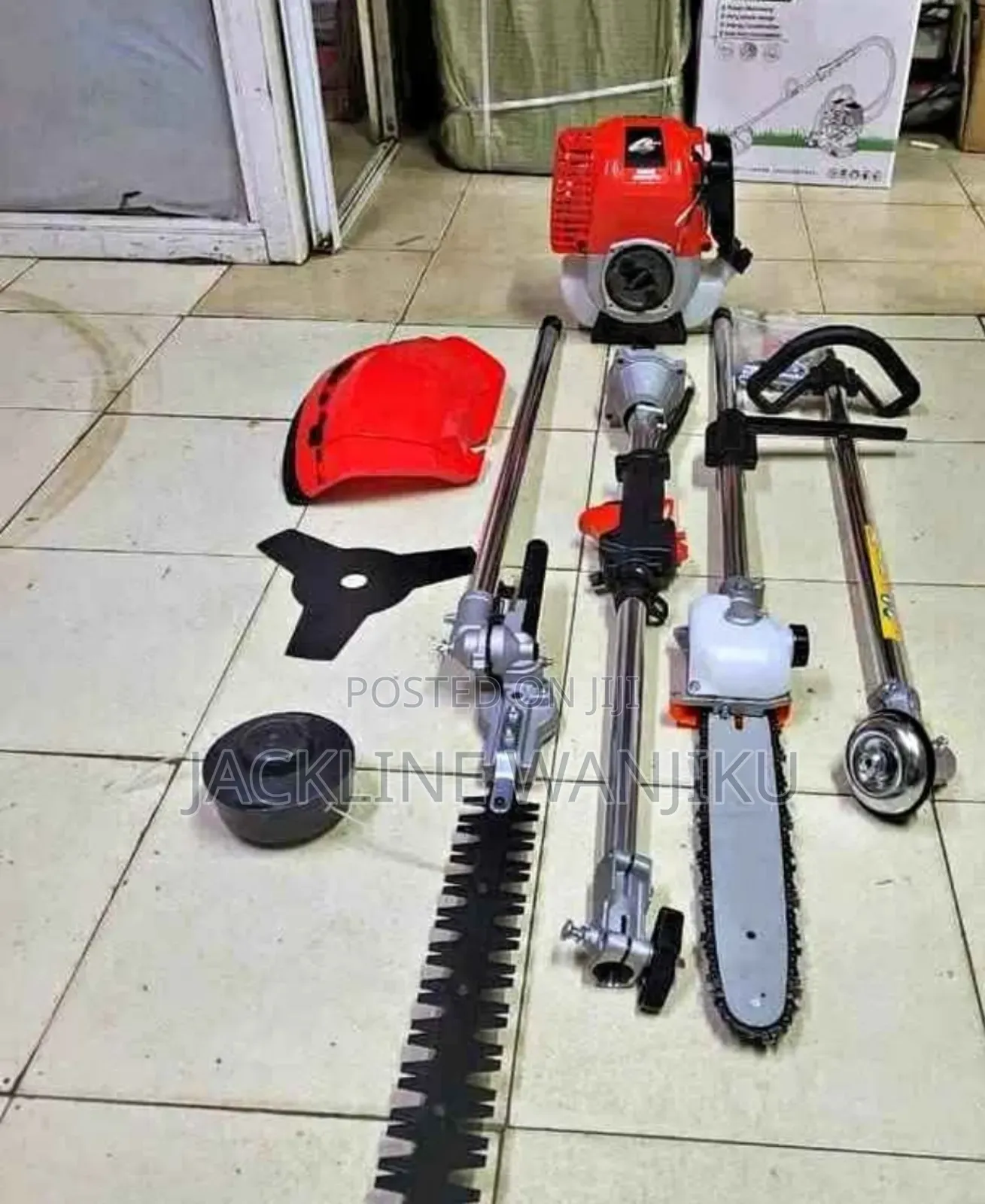 4 in 1 Interchangeable Brush Cutter/ Hedge Trimmer Brush Cutter