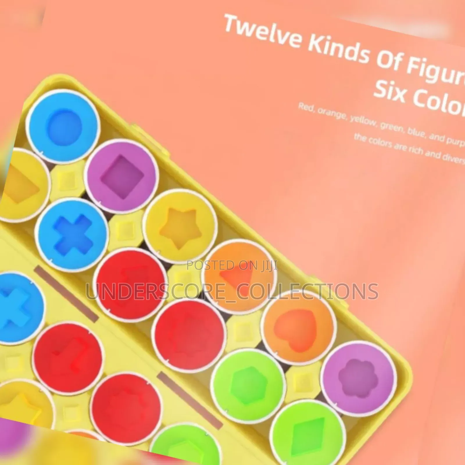 6 Colour Matching Eggs Game