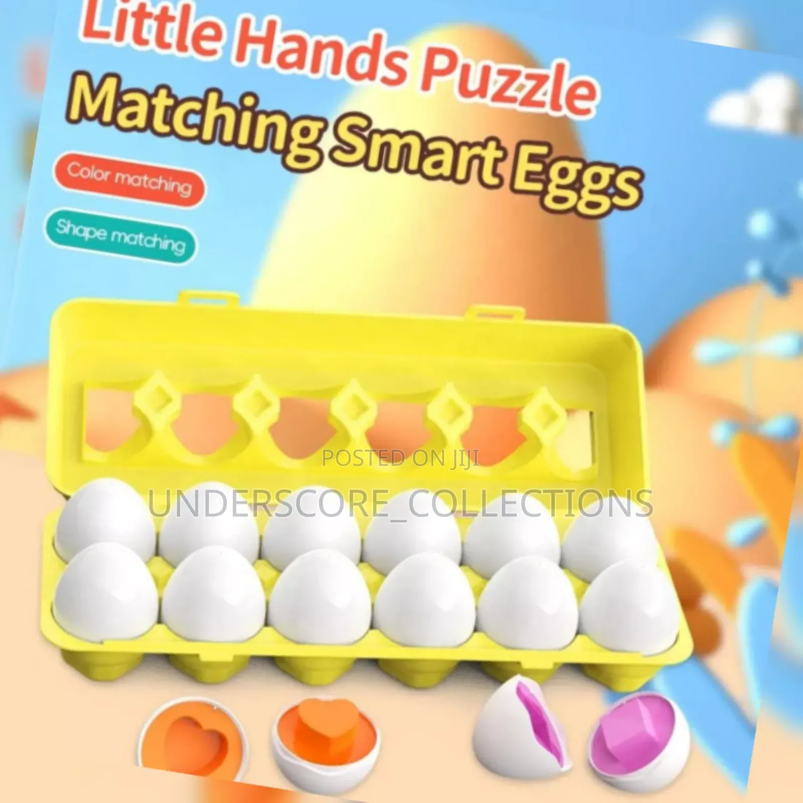6 Colour Matching Eggs Game
