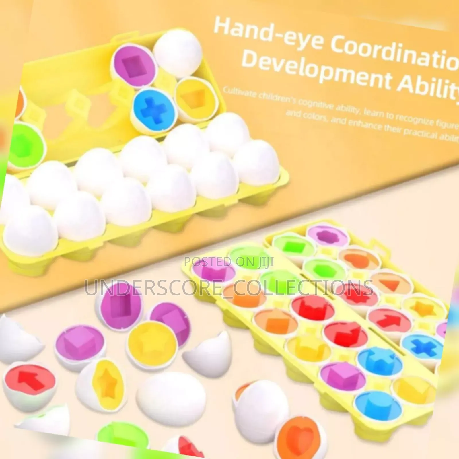 6 Colour Matching Eggs Game