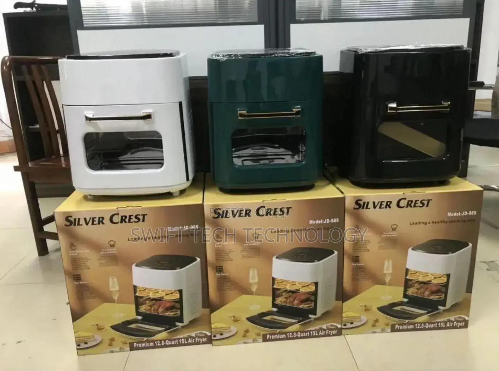 Airfyer 15 Liters Silver Crest Airfyer Oven