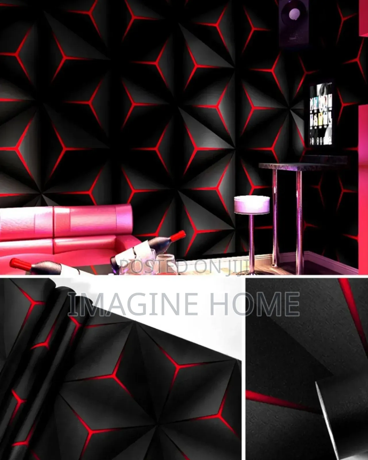 Pink 3d Wallpaper