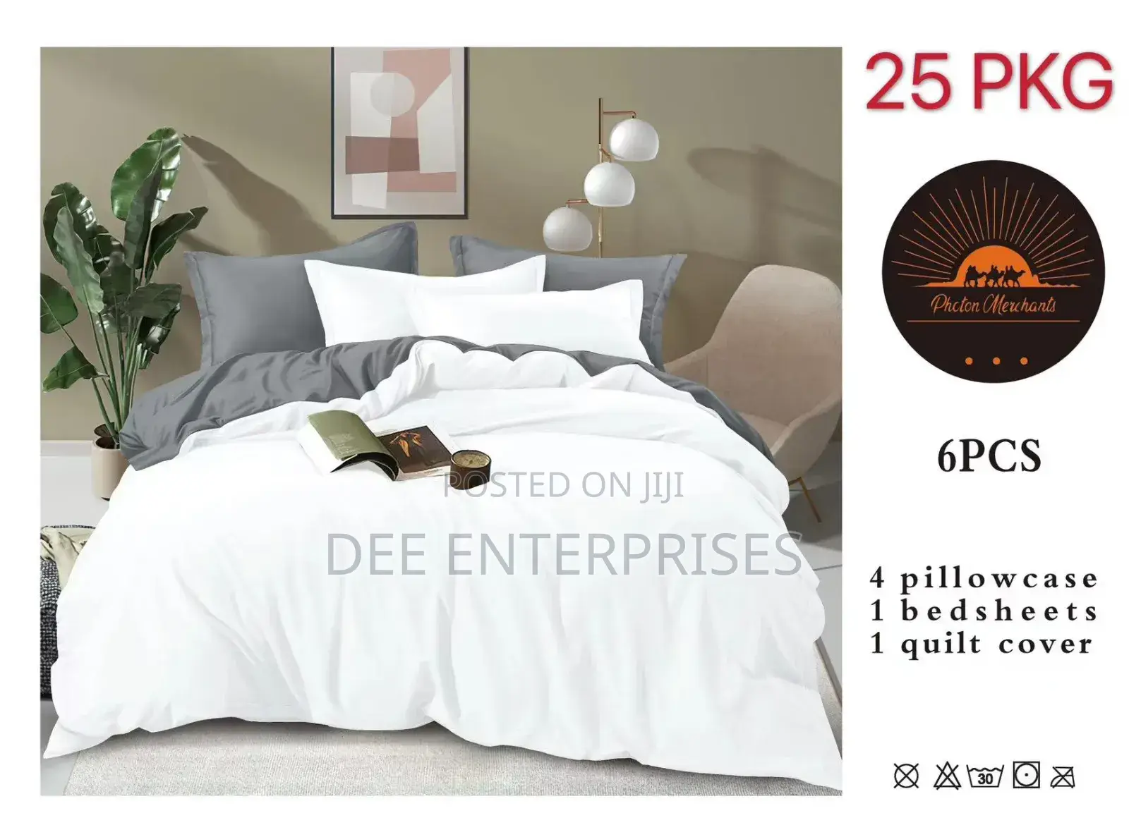 2 Sided 100% Cotton Duvet Covers