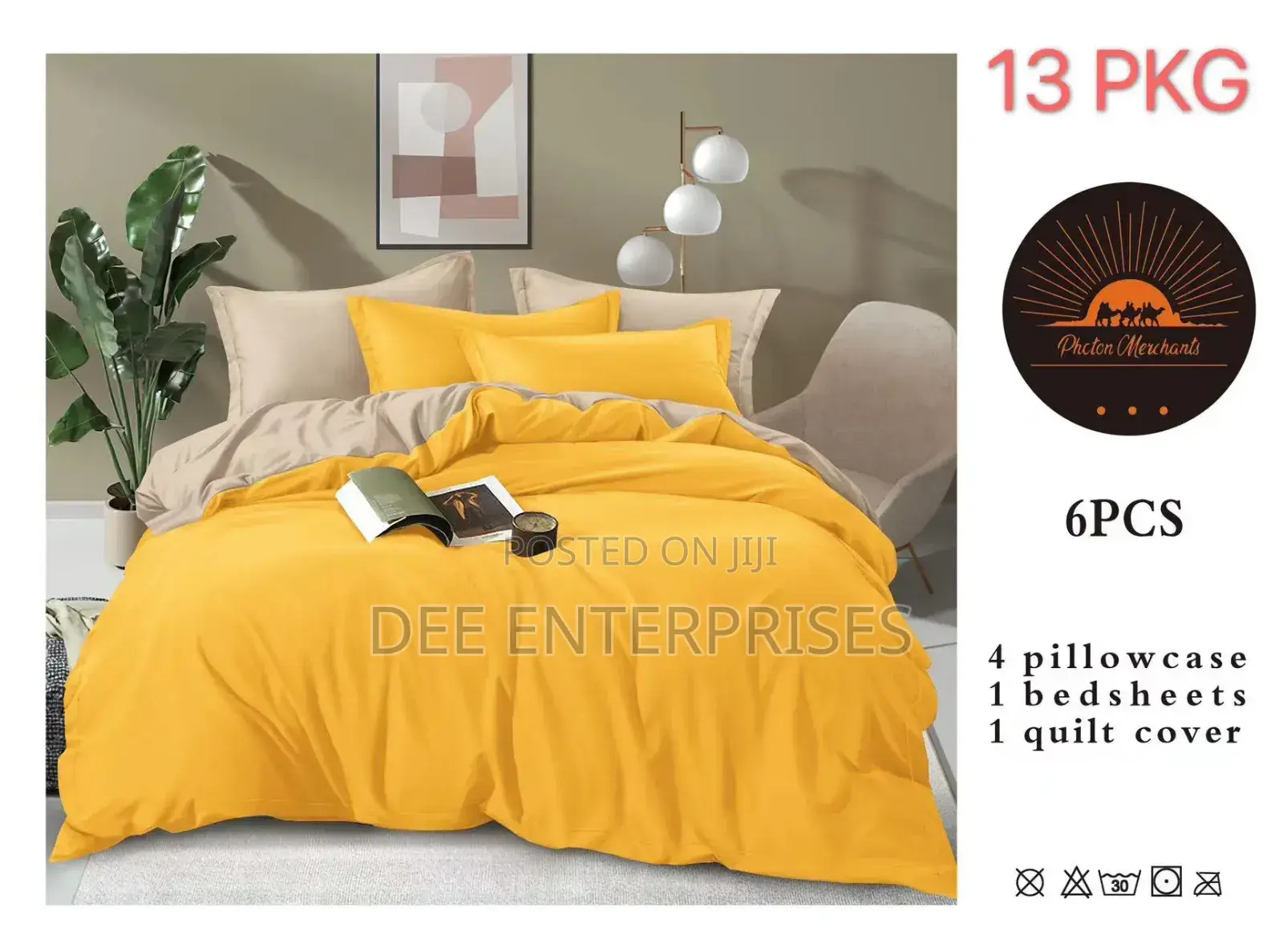 2 Sided 100% Cotton Duvet Covers
