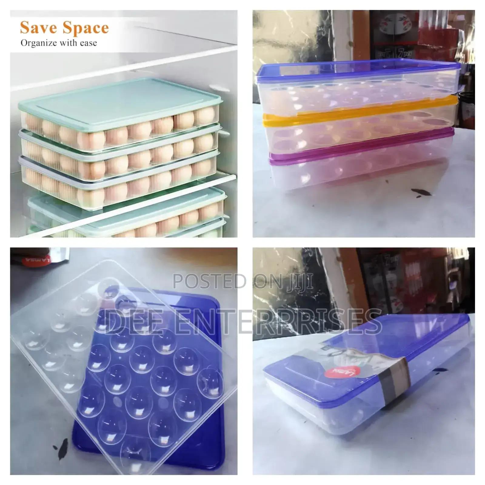 24pc Egg Tray With Lid
