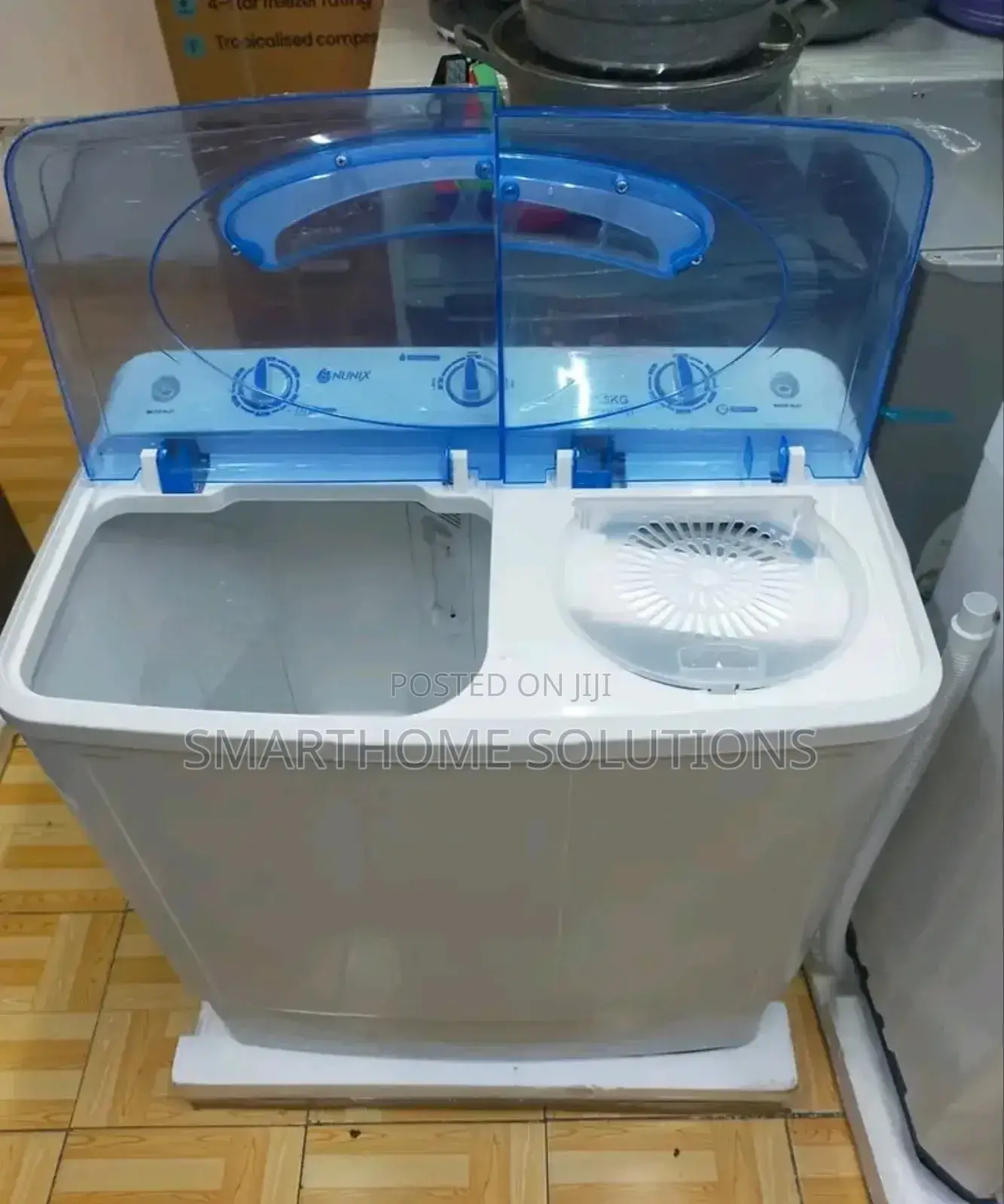 Washer! Nunix 7.5kg Wash and Spin Semi Automatic Machine