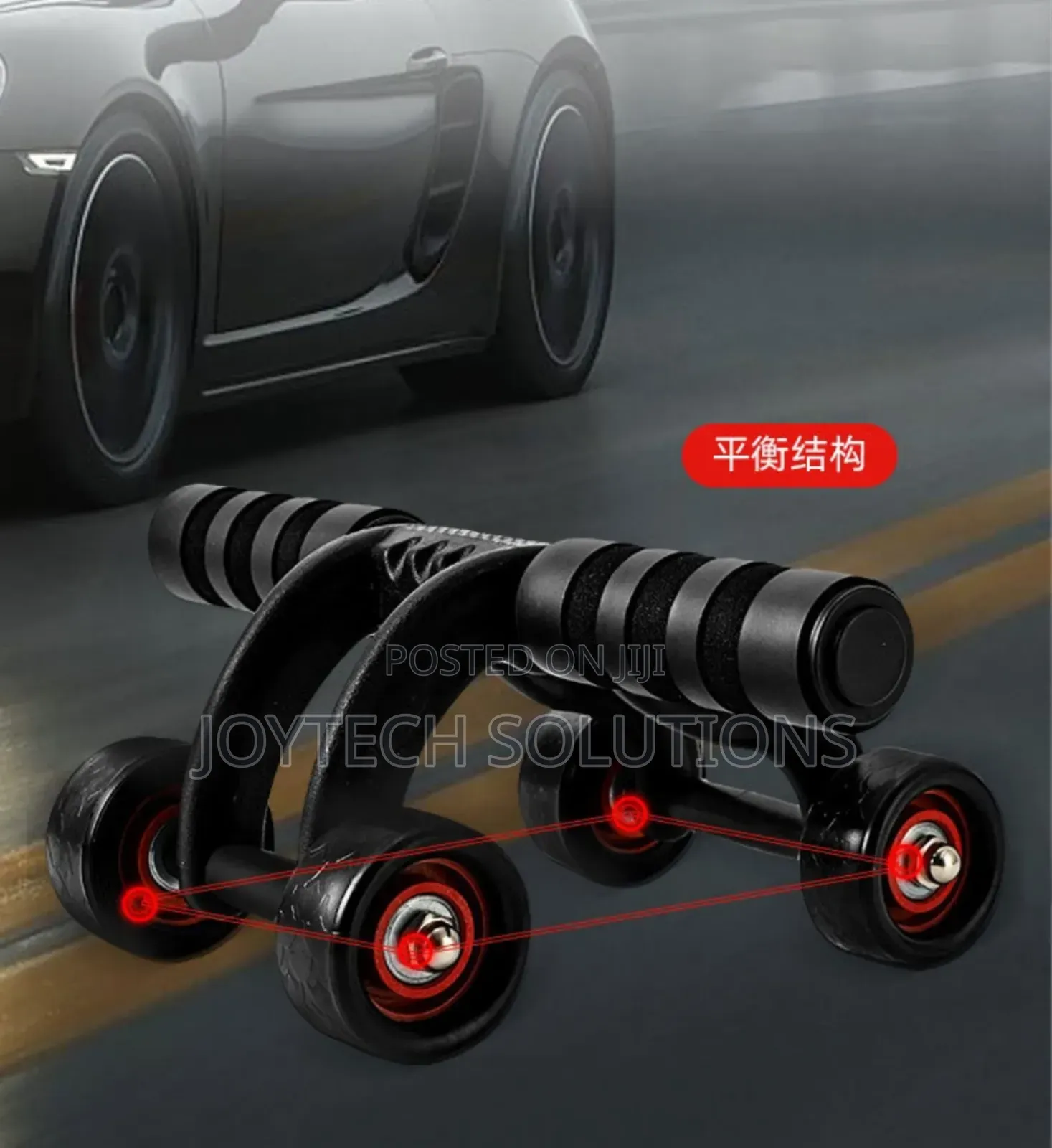 New Ab Roller Wheel Knee Mat,Automatic Rebound Abdominal Roller.