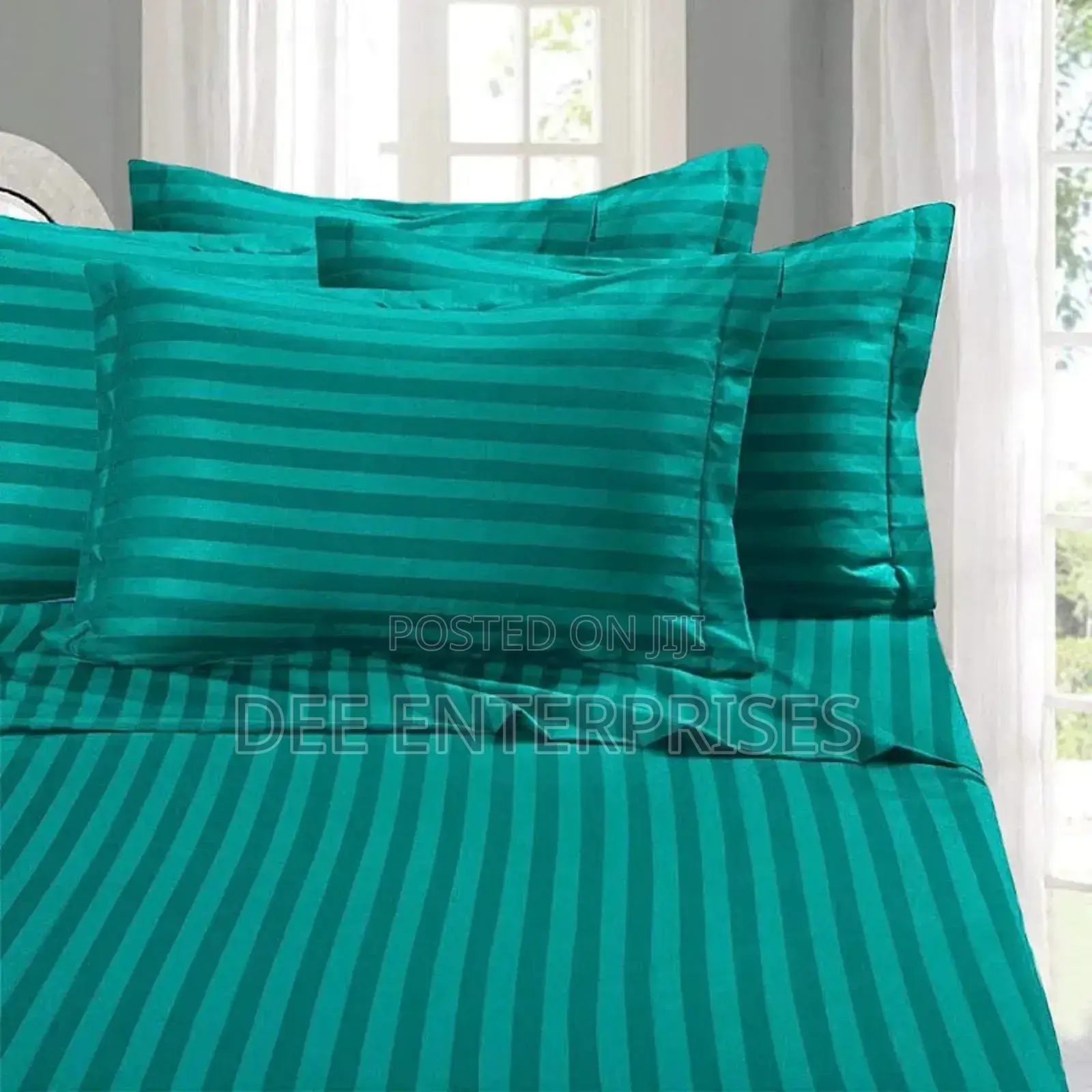 Luxury Cotton Stripped Bedsheets