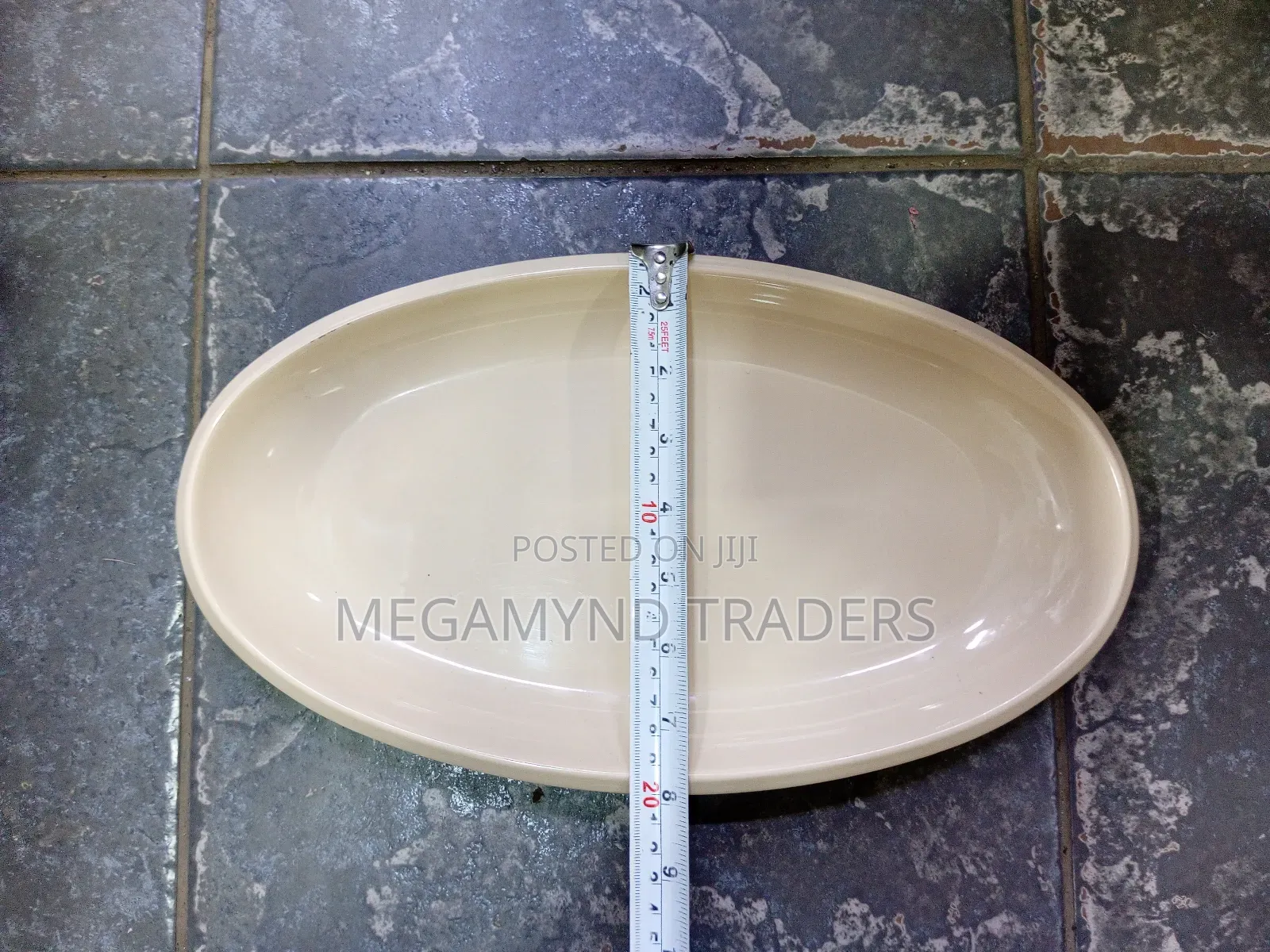 6pc Melamine Oval Plate 35cm/ Fish Plate 6pc