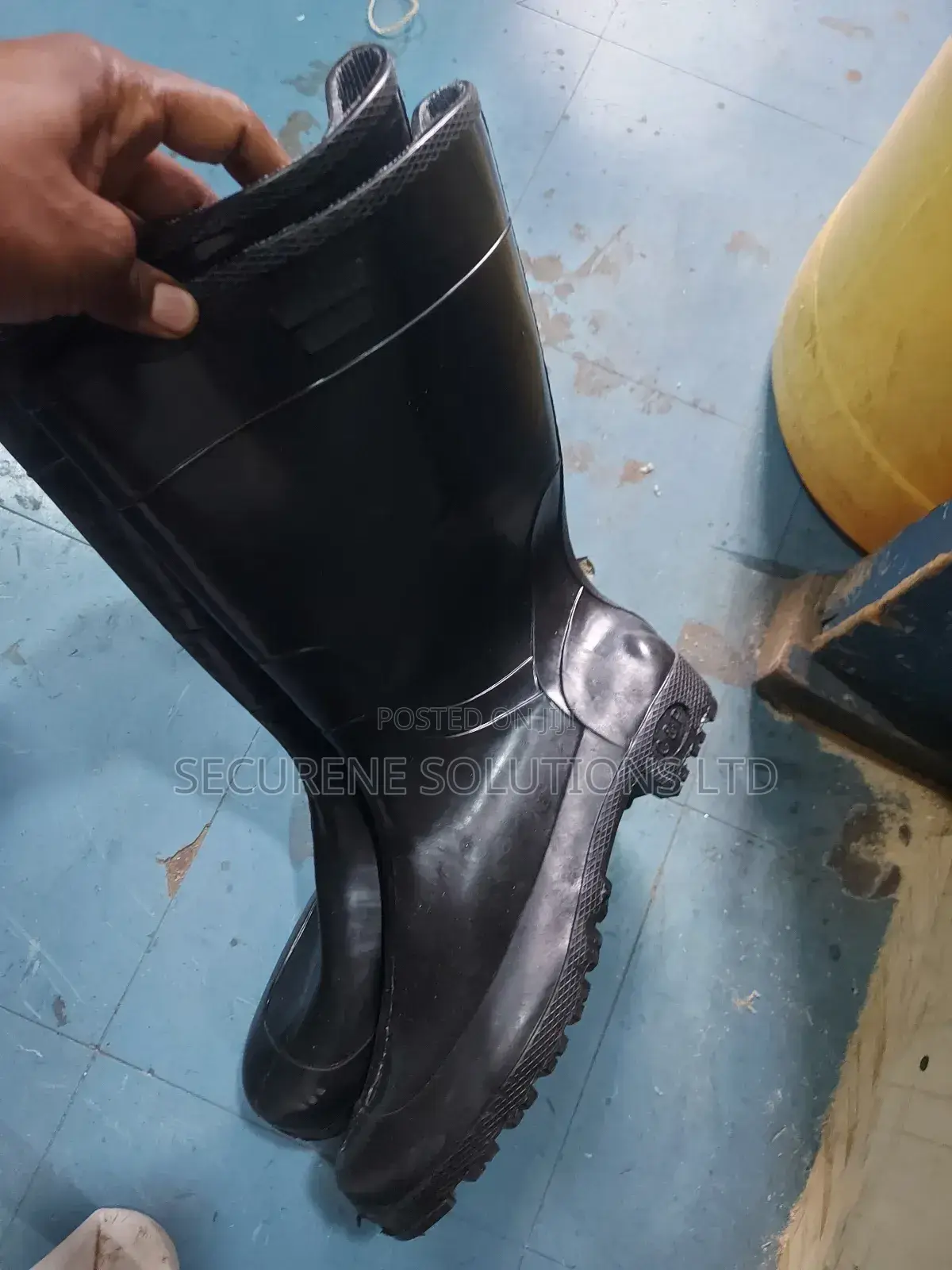 Light Duty Black Gumboots