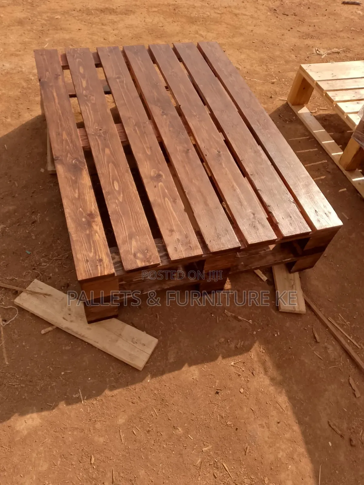 Walnuted Pallet Coffee Table