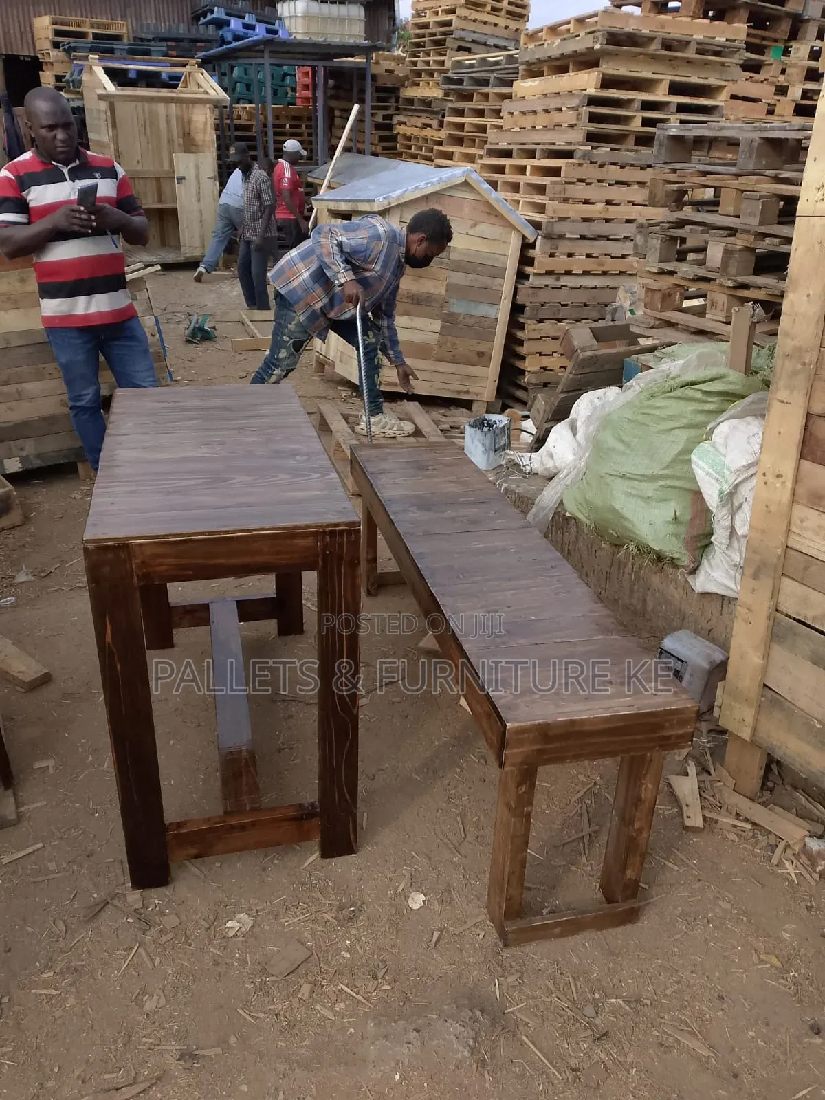 Bench And Table( Set)