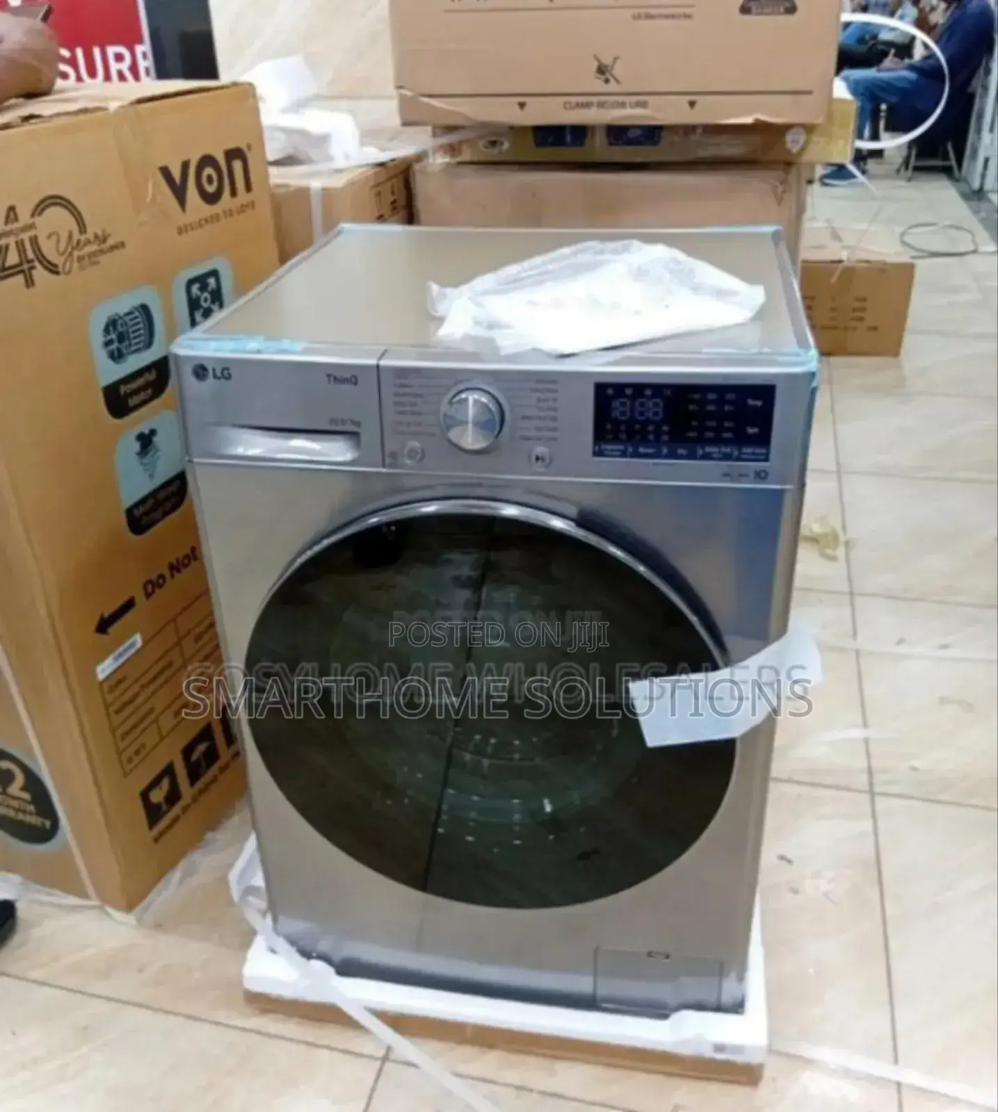 With 10year Warranty Lg Front Load 9kgs Washing Machine