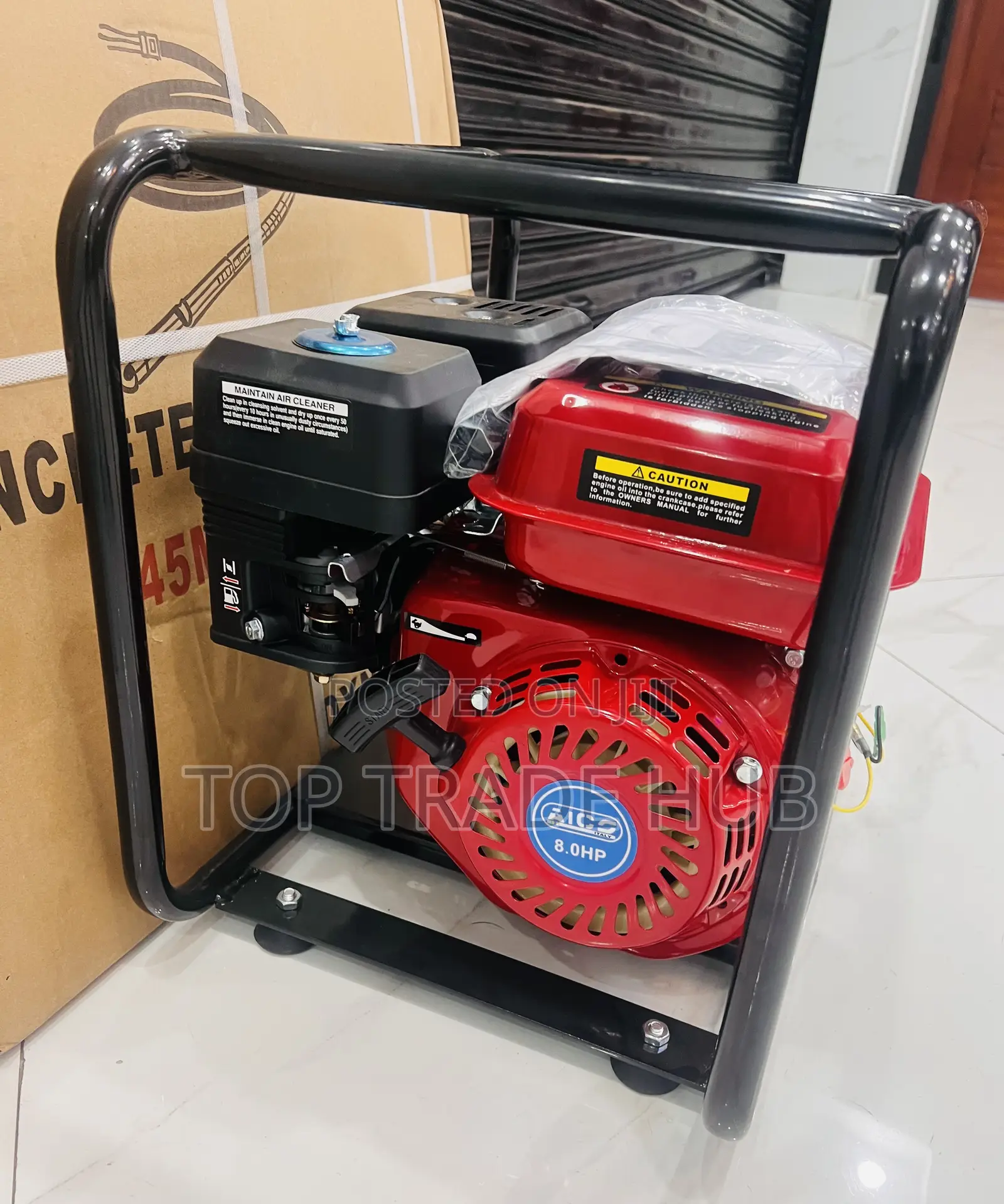 Robust Aico Gasoline Concrete Vibrator 8hp 45mm By 6m Poker