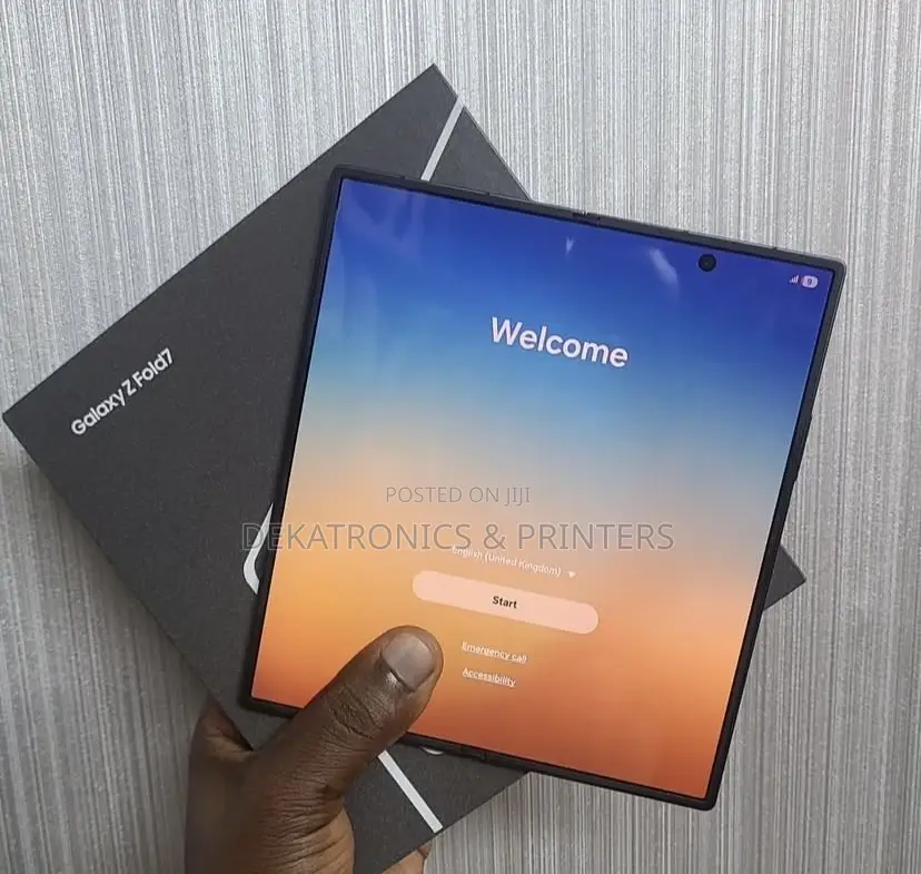 New Samsung Galaxy Z Fold7 256 GB Black