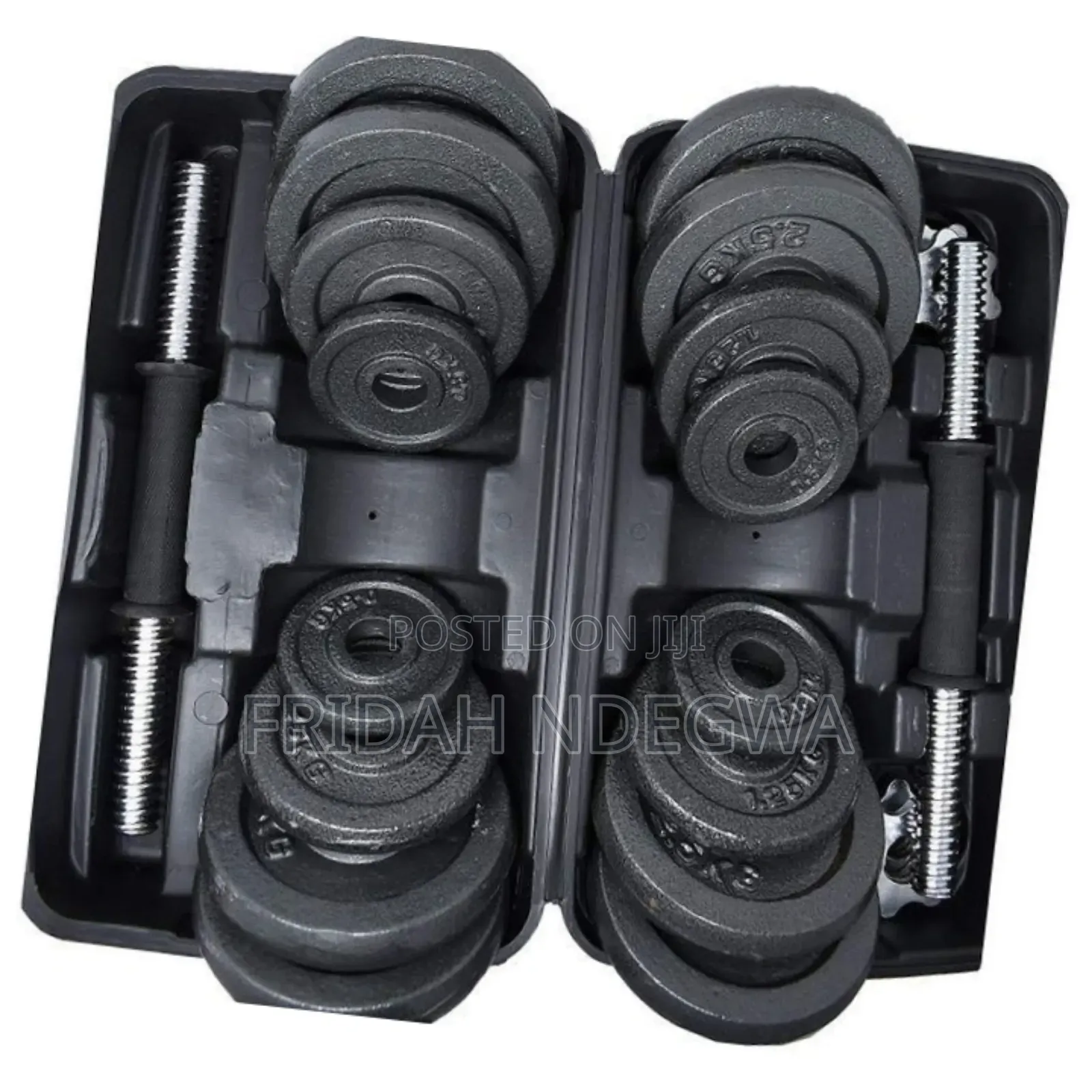 30kg Adjustable Dumbell Barbell Weight Set