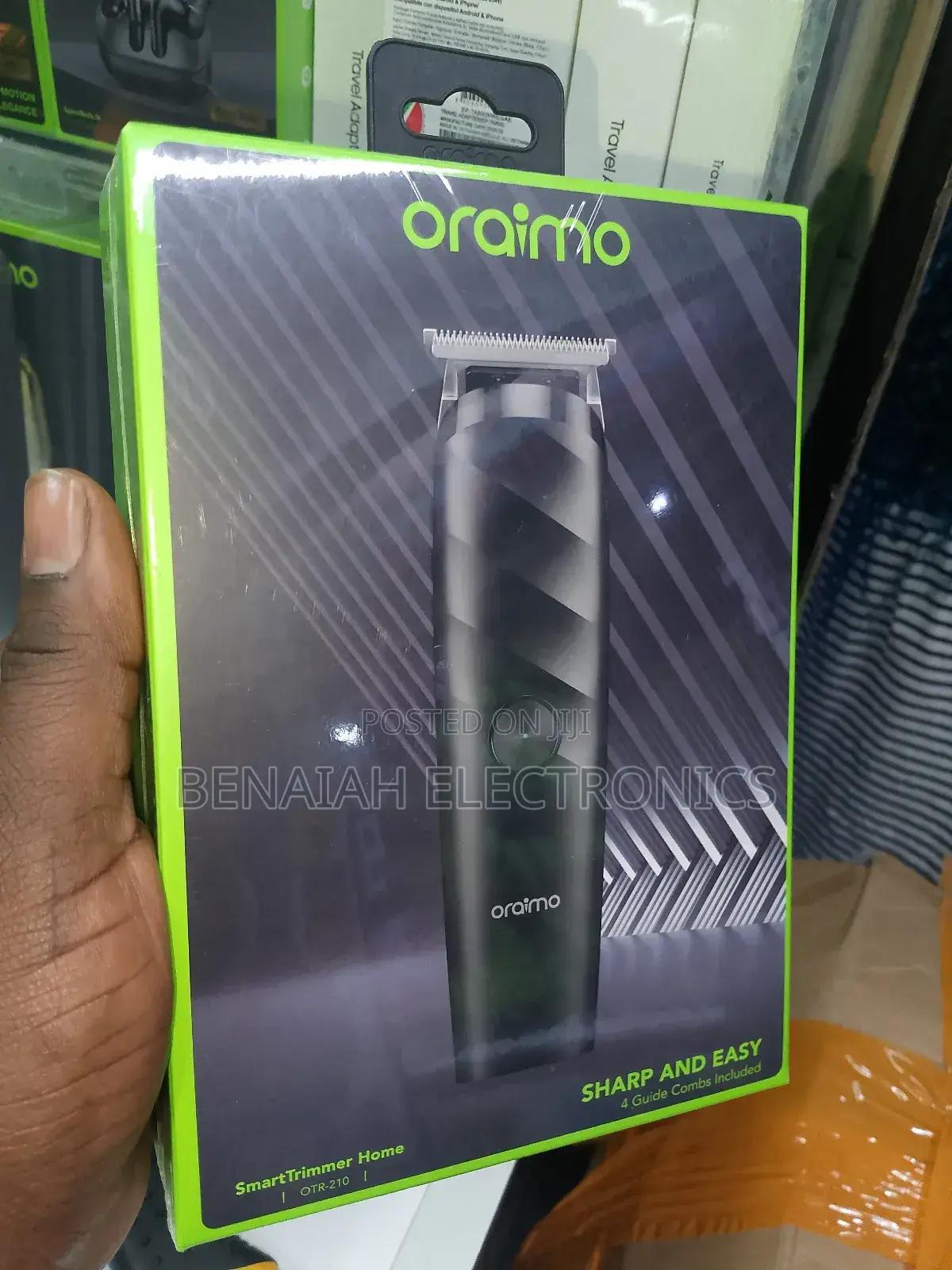 Oraimo Cordless Trimmer,4 Guides Combs Included