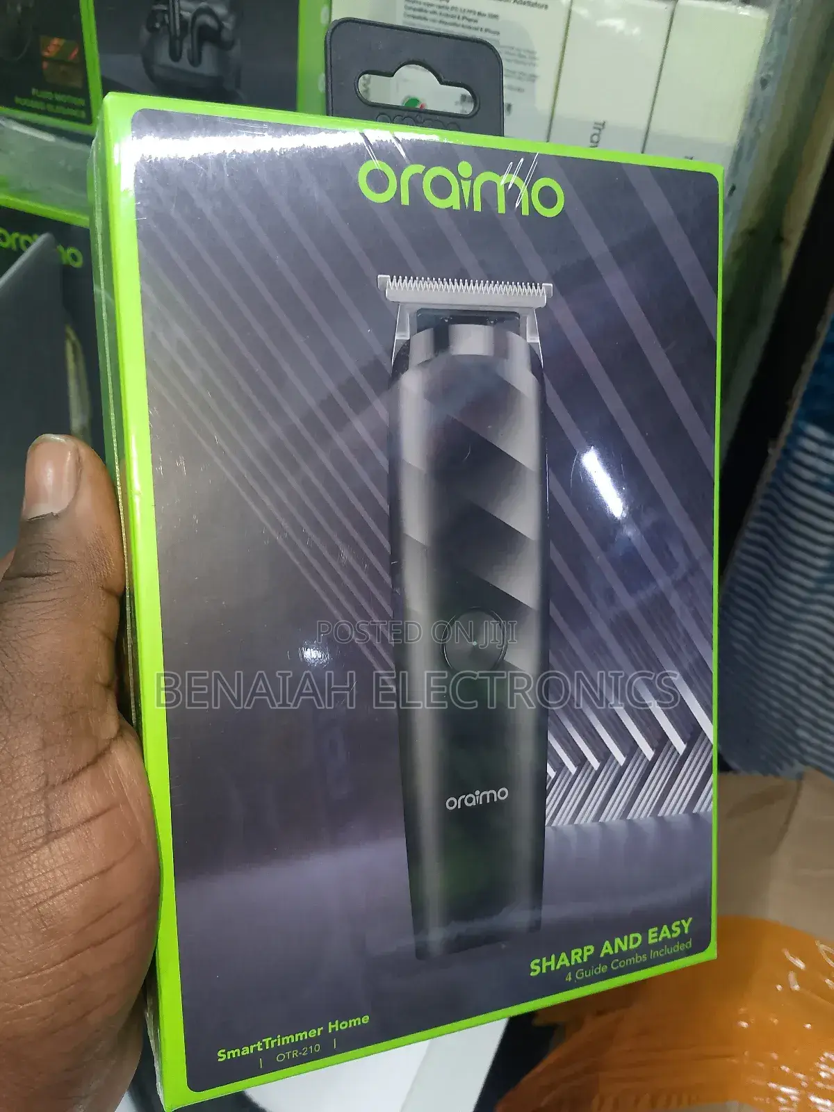 Oraimo Cordless Trimmer,4 Guides Combs Included