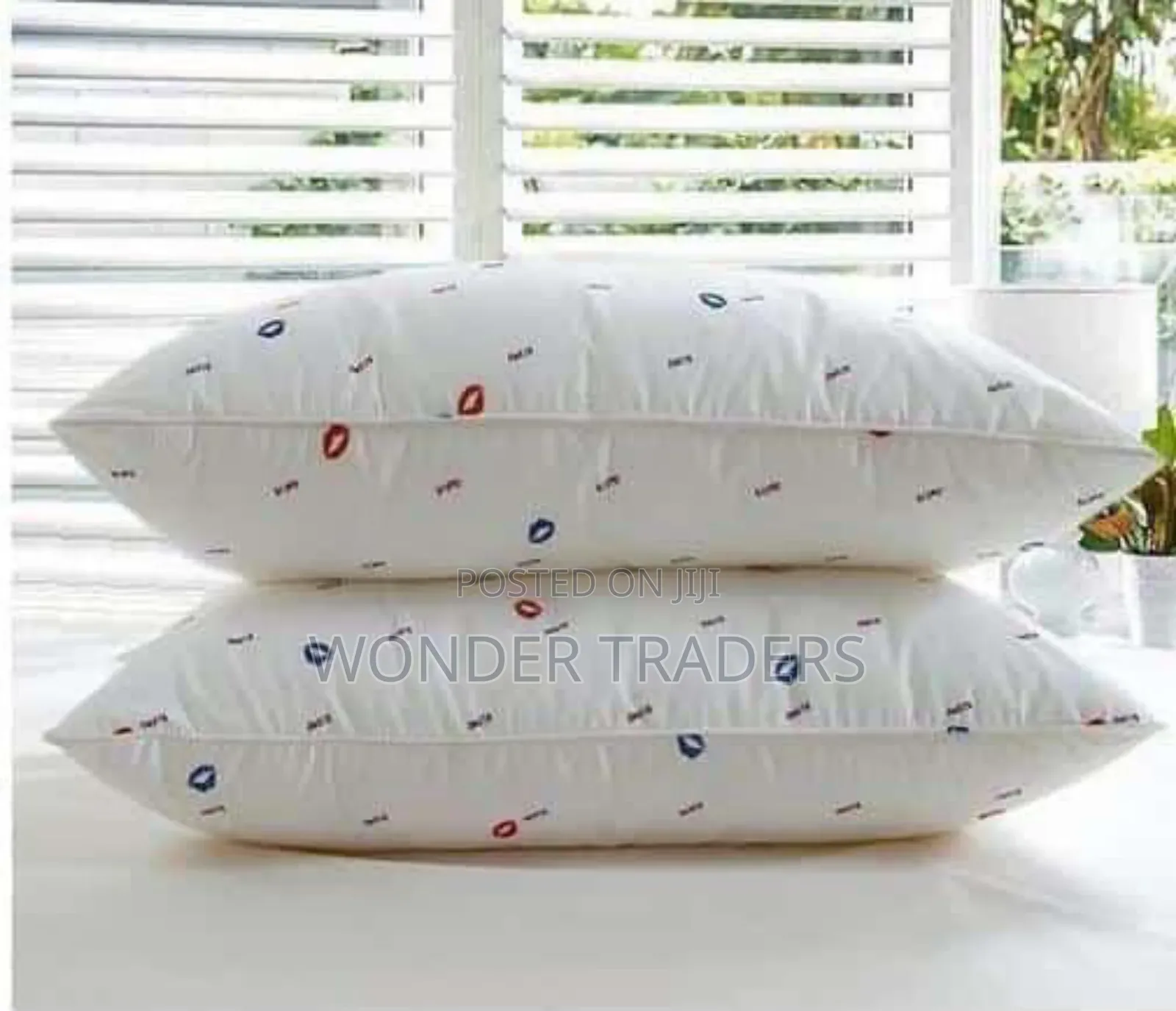 Bed Pillows Pair ( Fibre Pillow