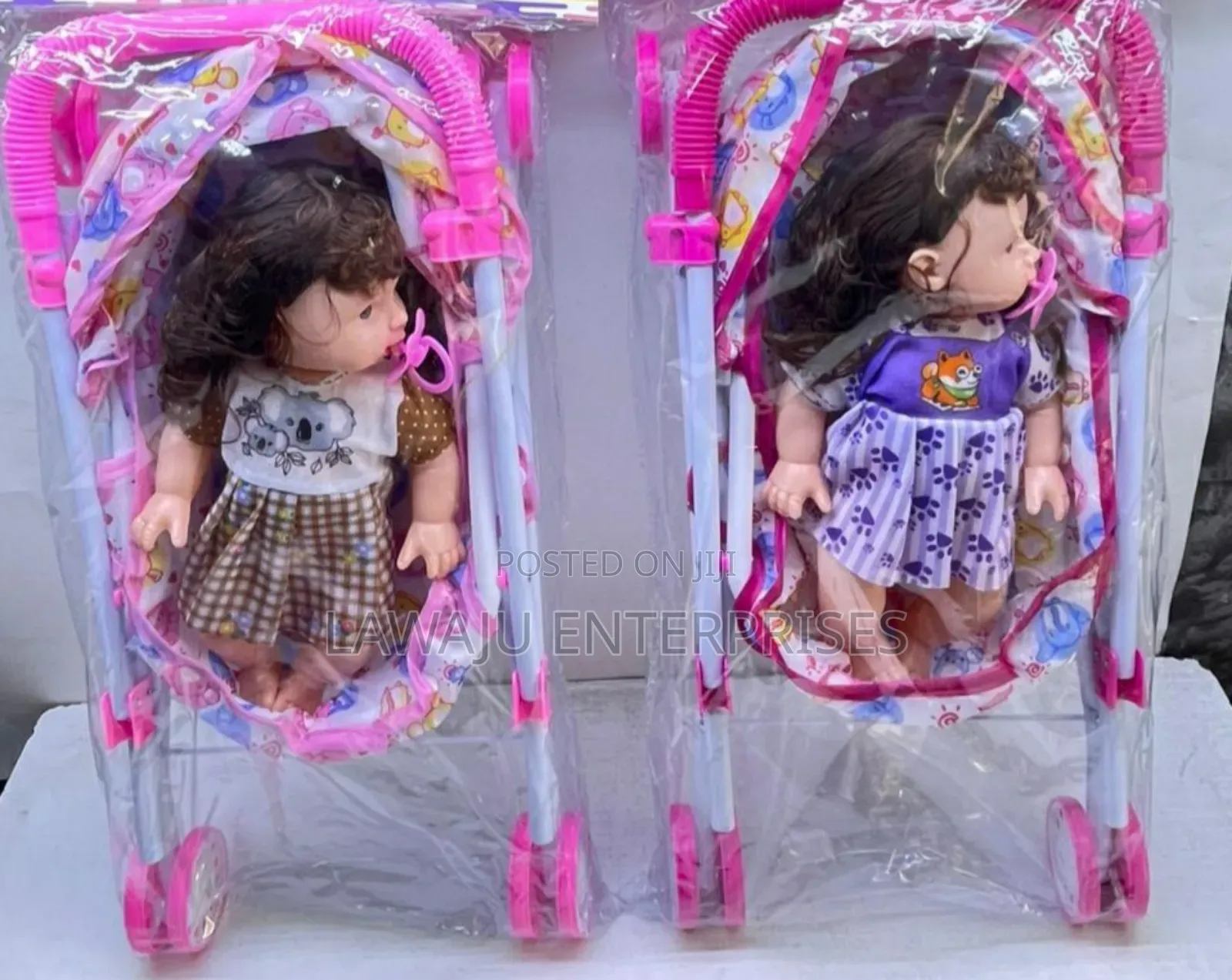 Kid Stroller And Doll