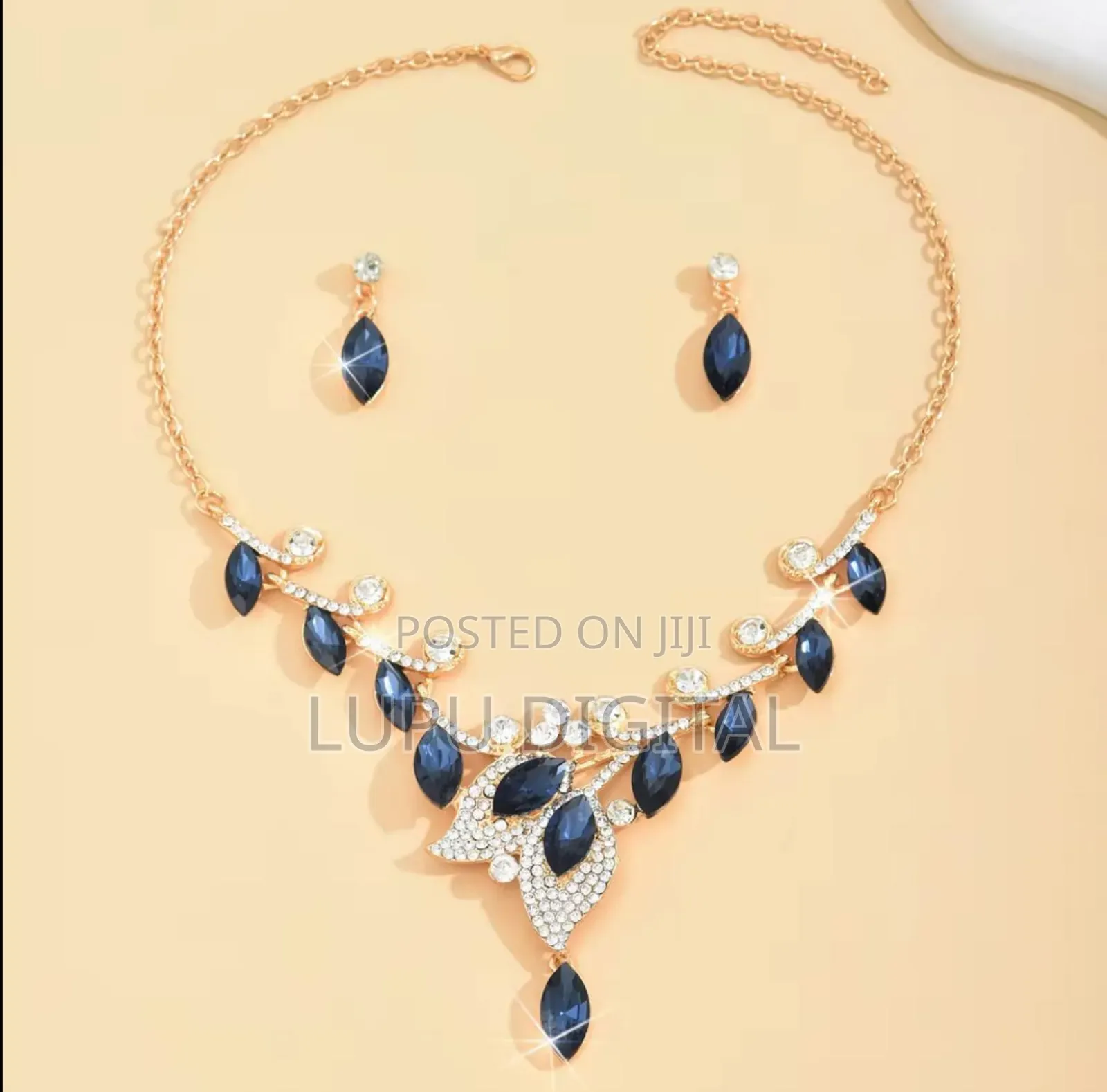 Rhinestone Matching Jewellery Sets * Necklace Earrings