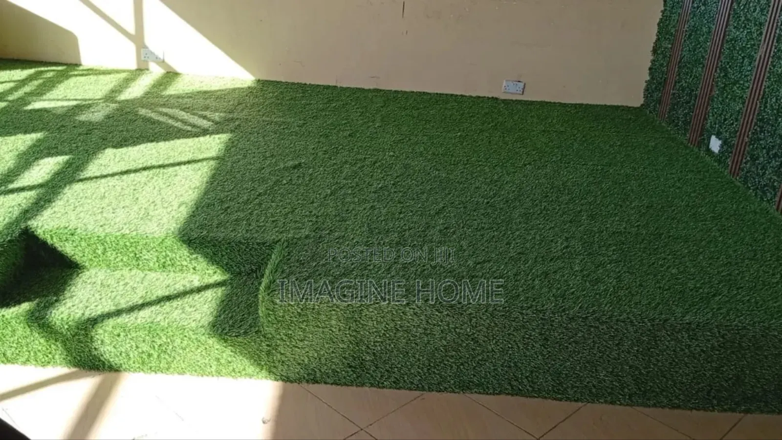 Eco Friendly Long Lasting Green Grass Carpet