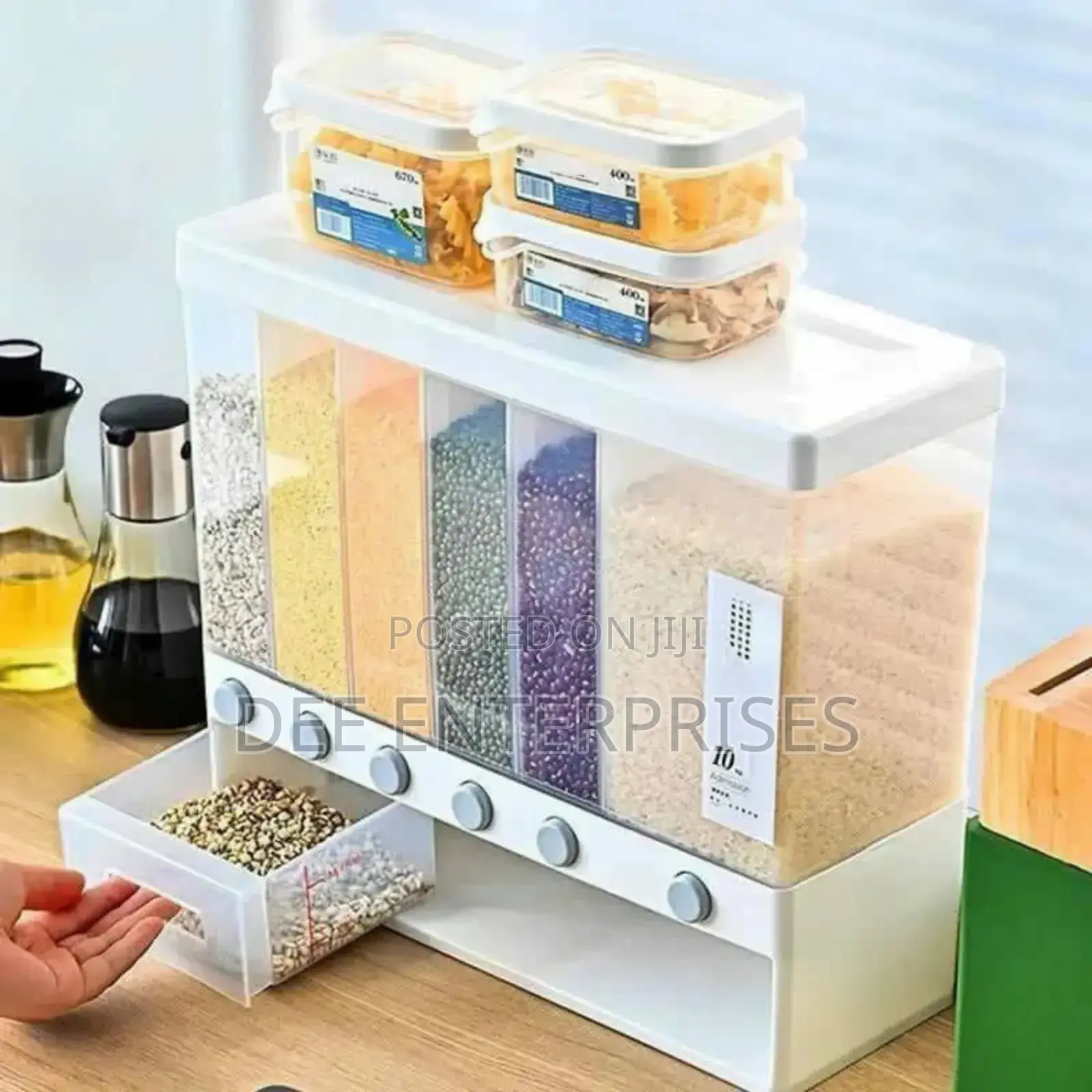 6 Compartment Cereal Dispenser
