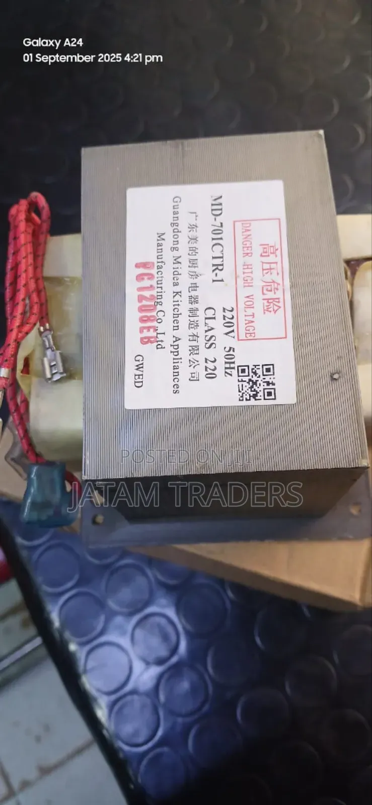 Class 220 Microwave Transformers Available