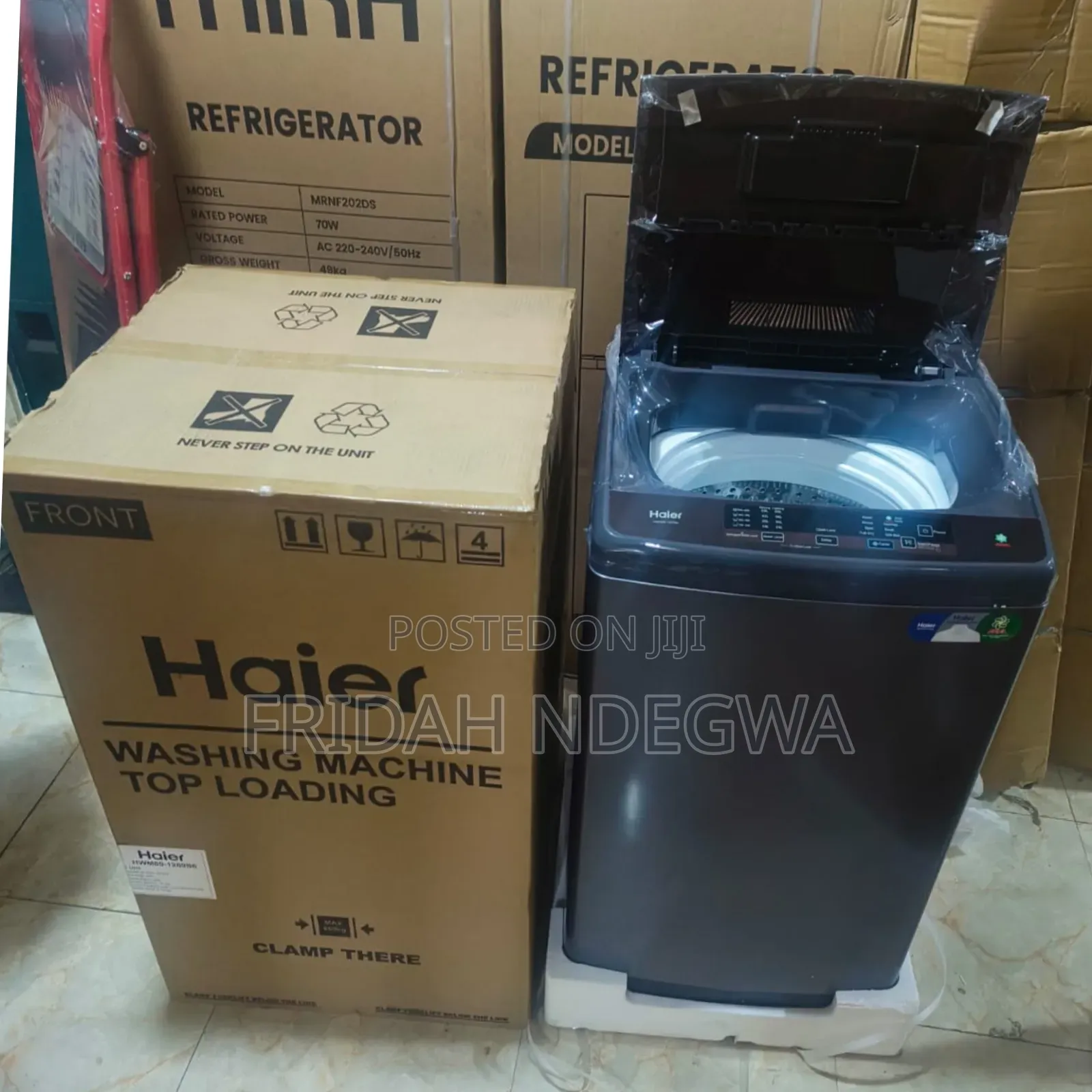 Haier 8kg Full Automatic Top Loader Washing Machines