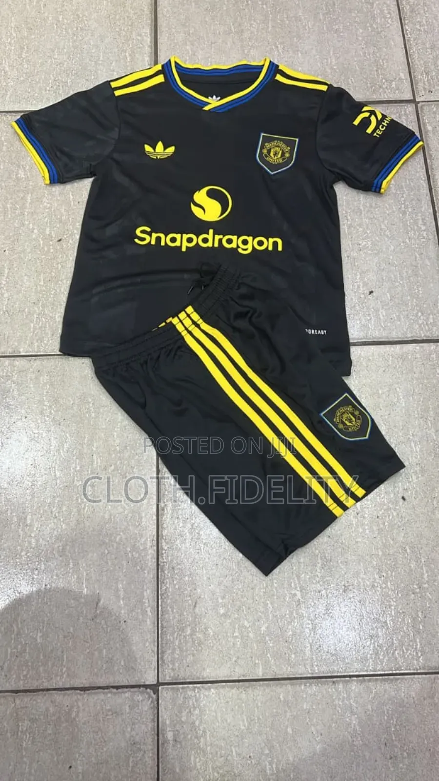 Manchester United Third Kids Jersey 25/26.