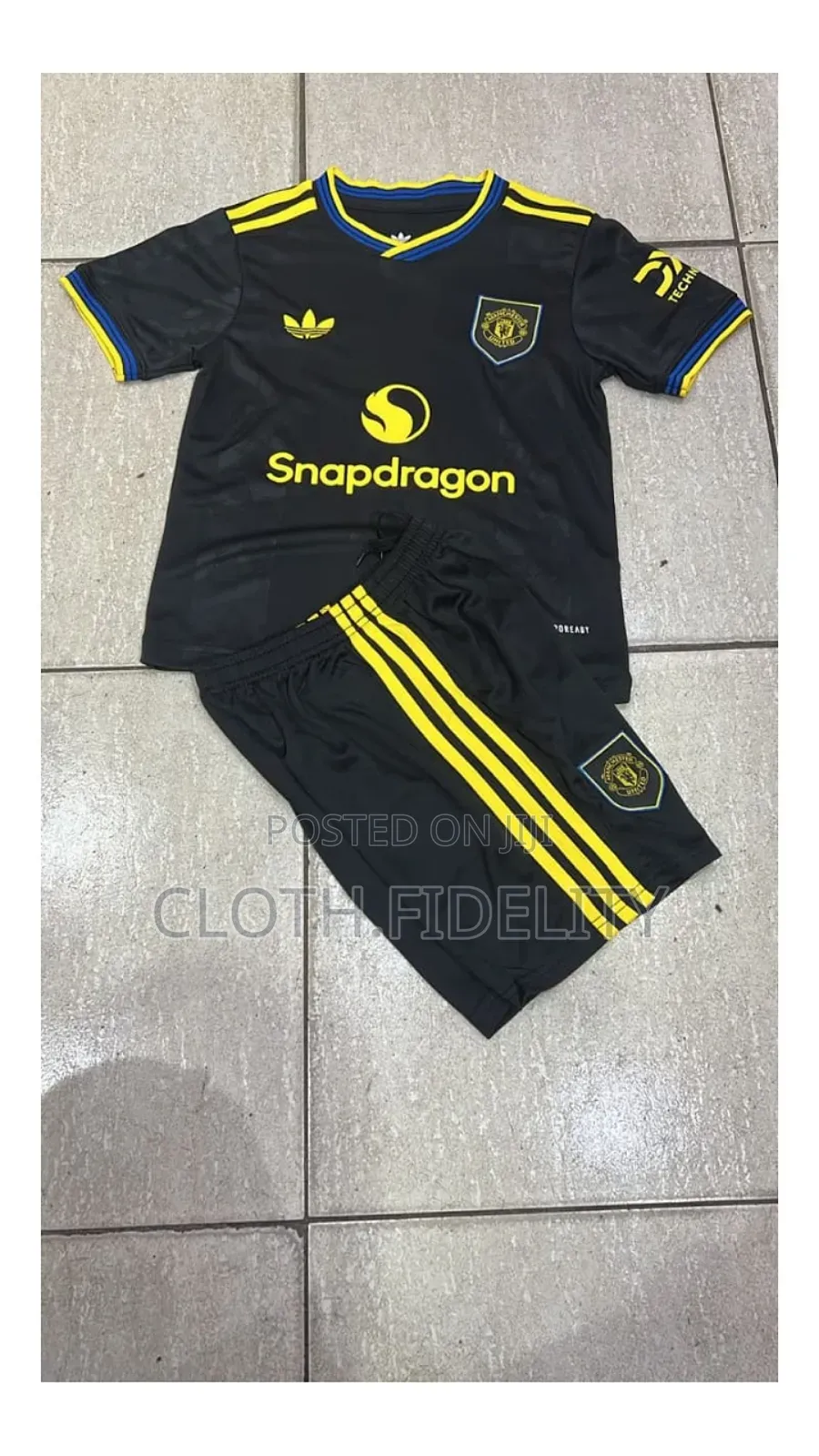 Manchester United Third Kids Jersey 25/26.