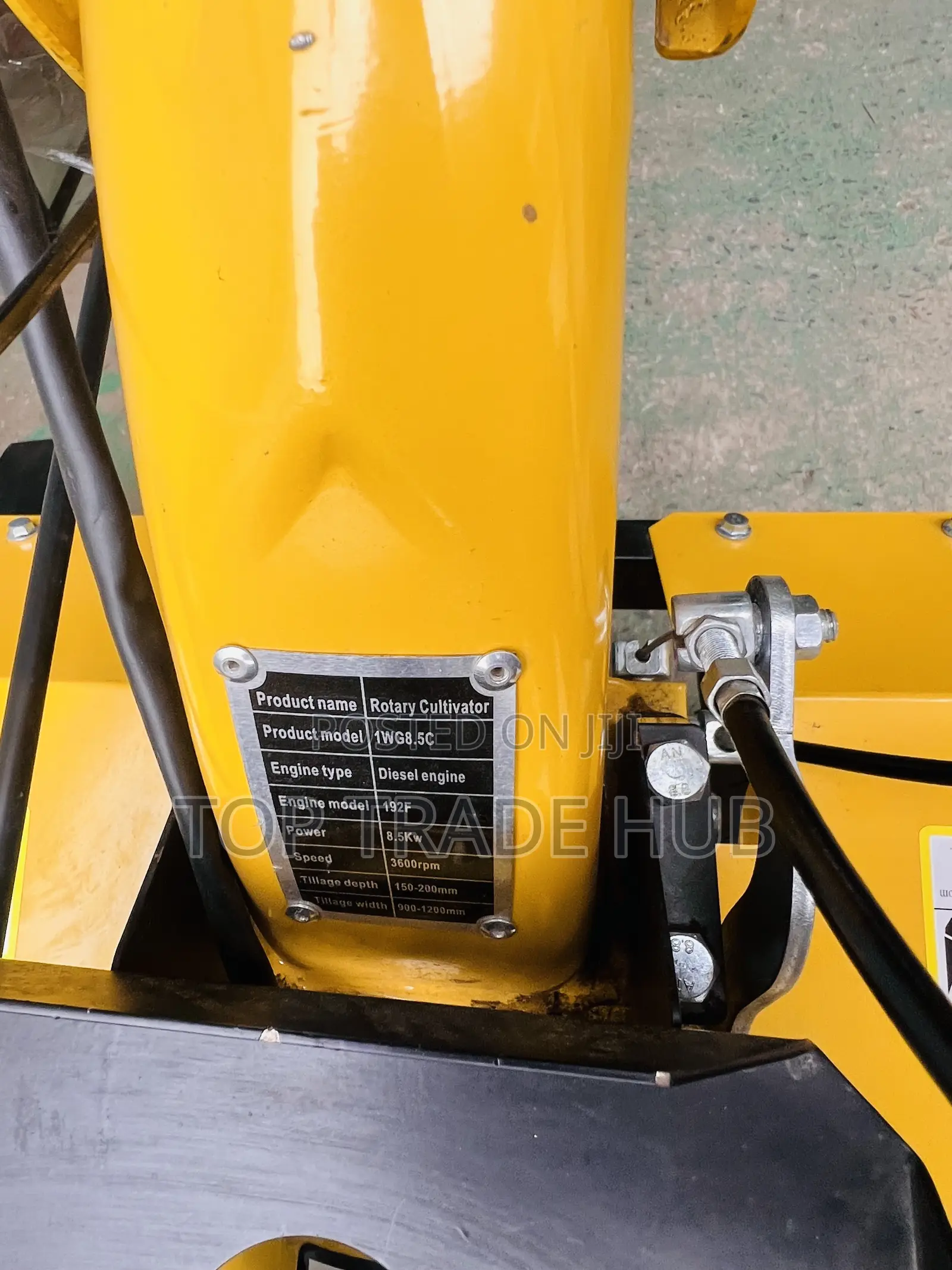 Yamazaki 17hp Diesel Walking Tractor/Rotary Cultivator + Attachments