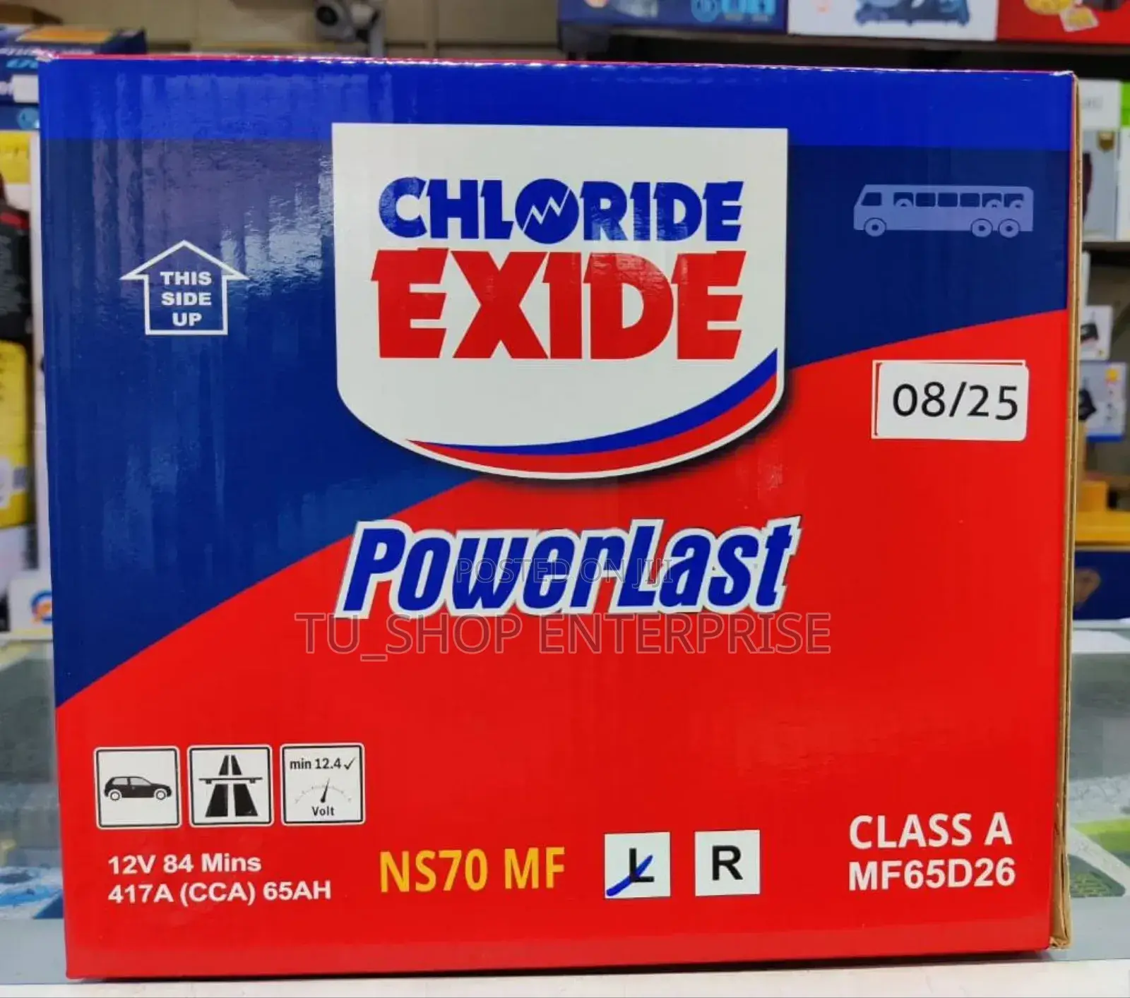 *Chloride Battery Ns70 Powerlast