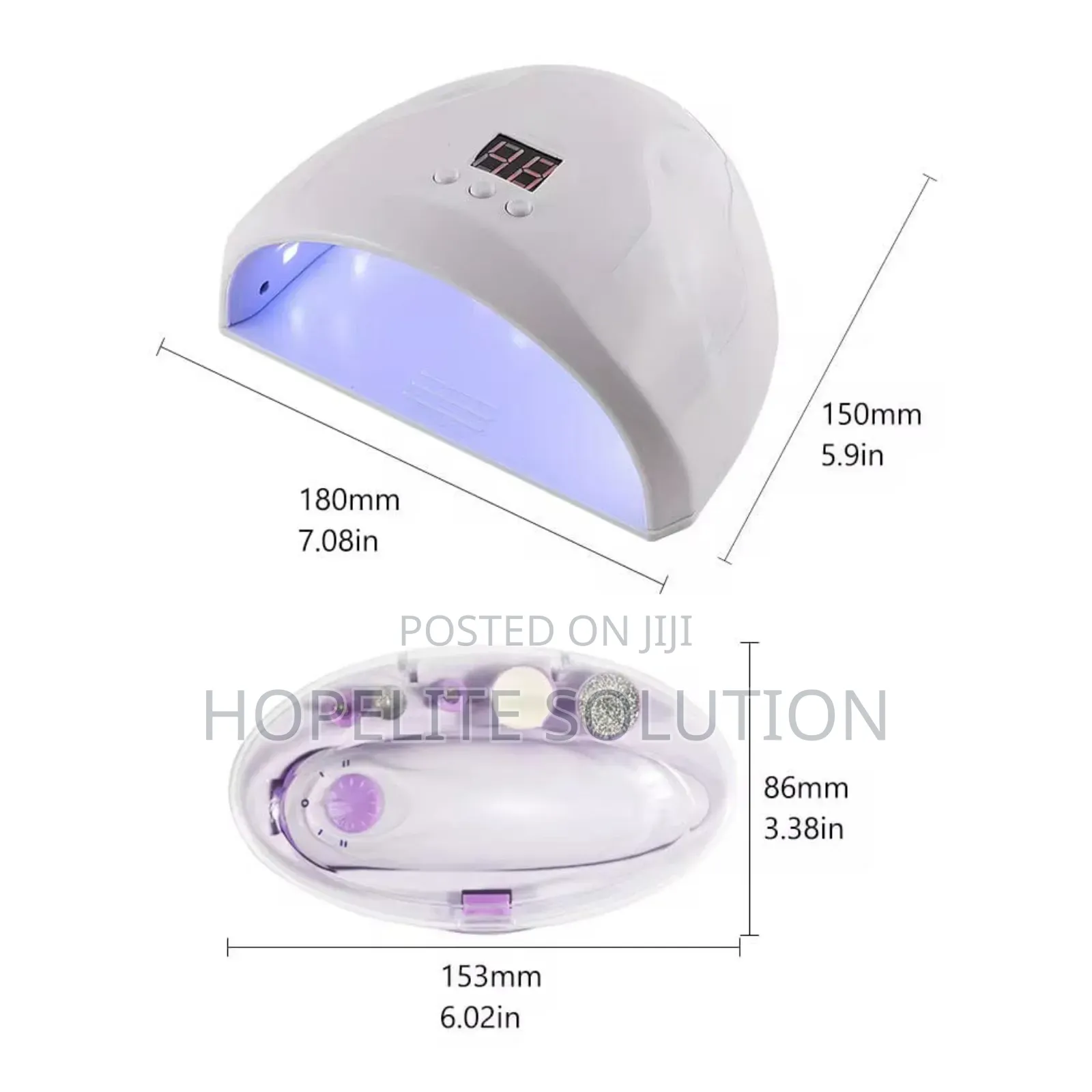 2 in 1 Electric Dryer Nail Kit