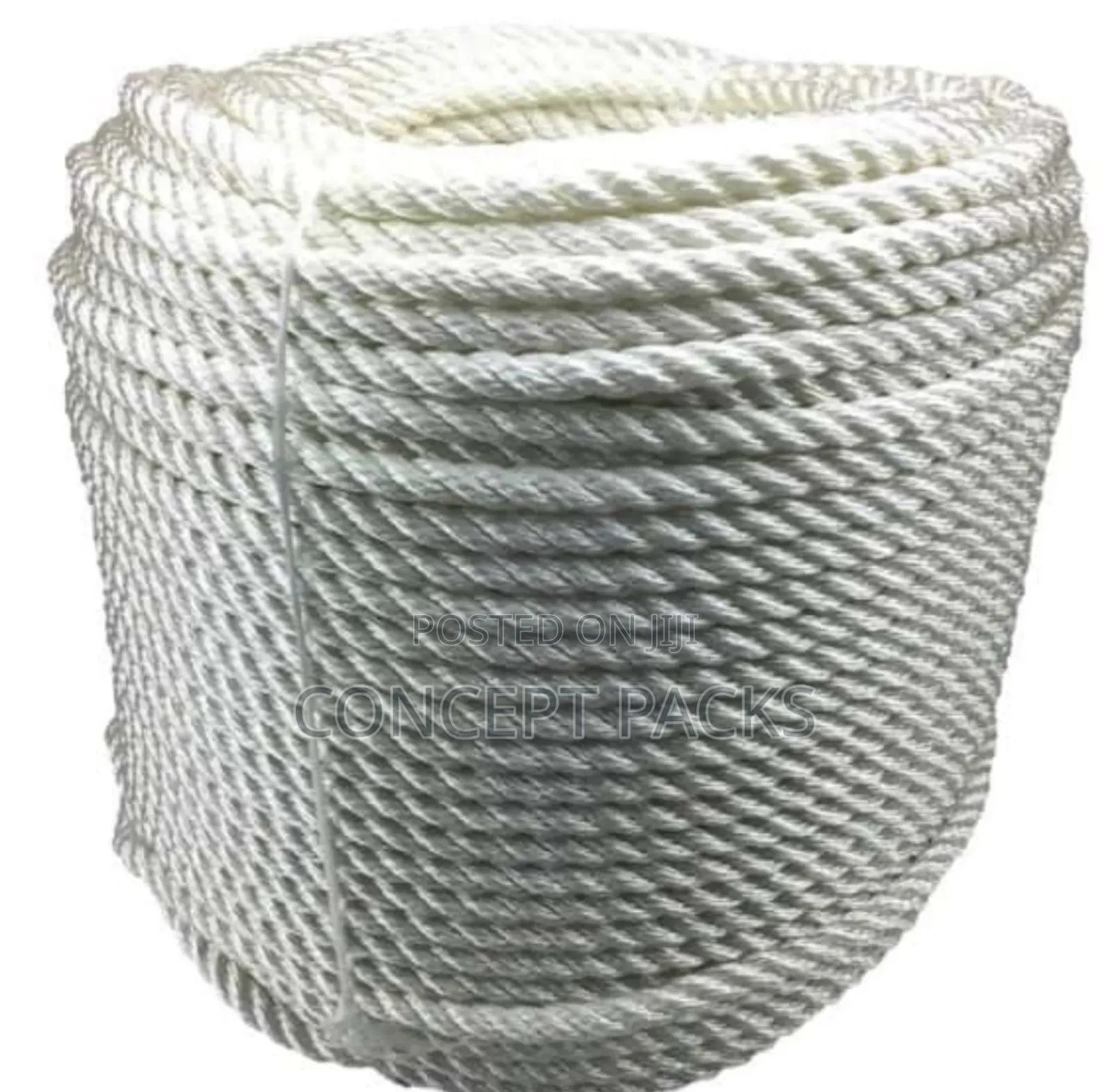 20mm X 200mtrs White Nylon 3 Strand Rope