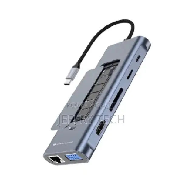 Lightwave Lw-M2/Nvme-Dock-11i1 Usb-C 11 in 1 Docking Station
