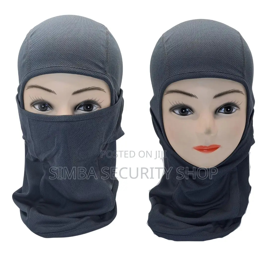 Grey Folding Tactical Breathable Balaclava One Hole Mask Fm6 Ski Gray